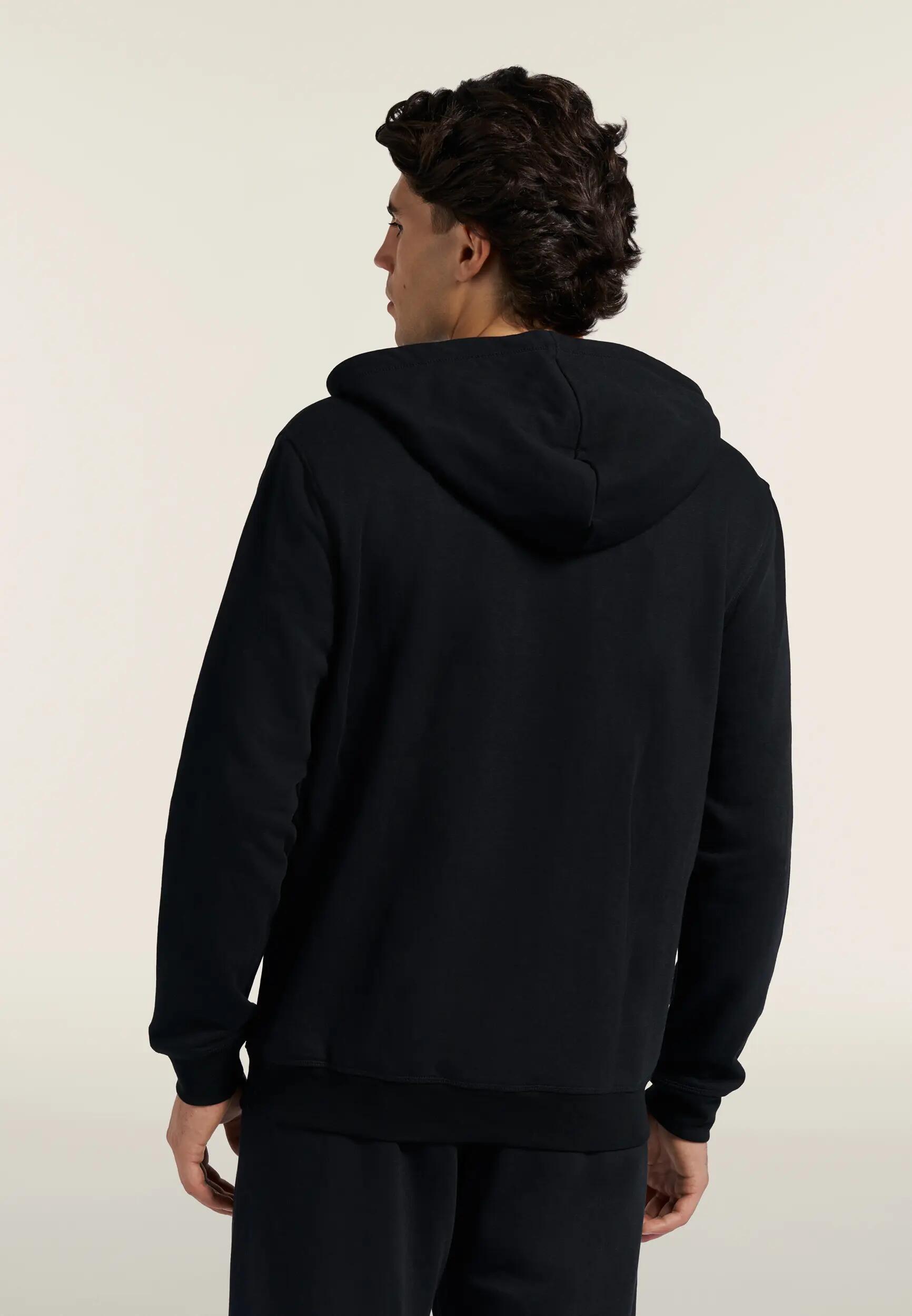 Sportief sweatshirt heren regular fit met ritssluiting en capuchon 3/6
