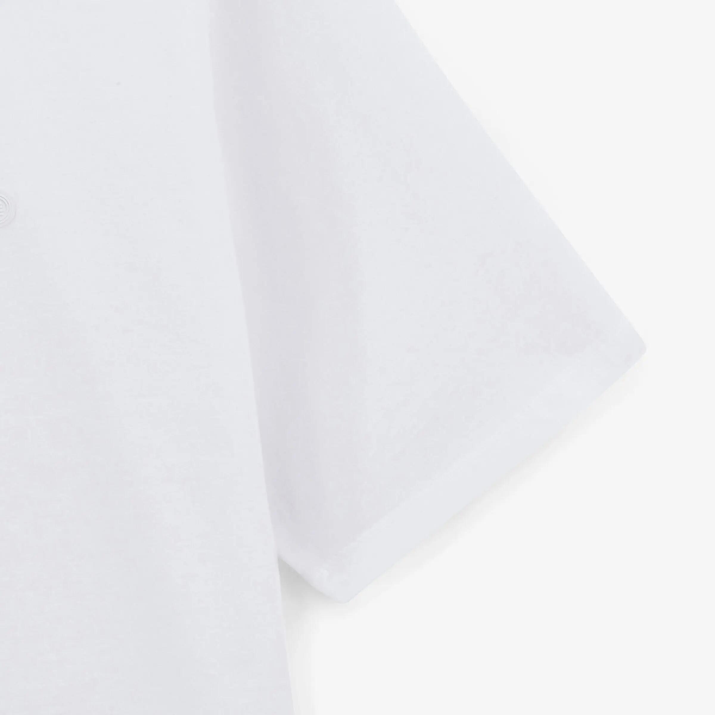 Théo T-shirt met ronde hals van wit katoen 4/5