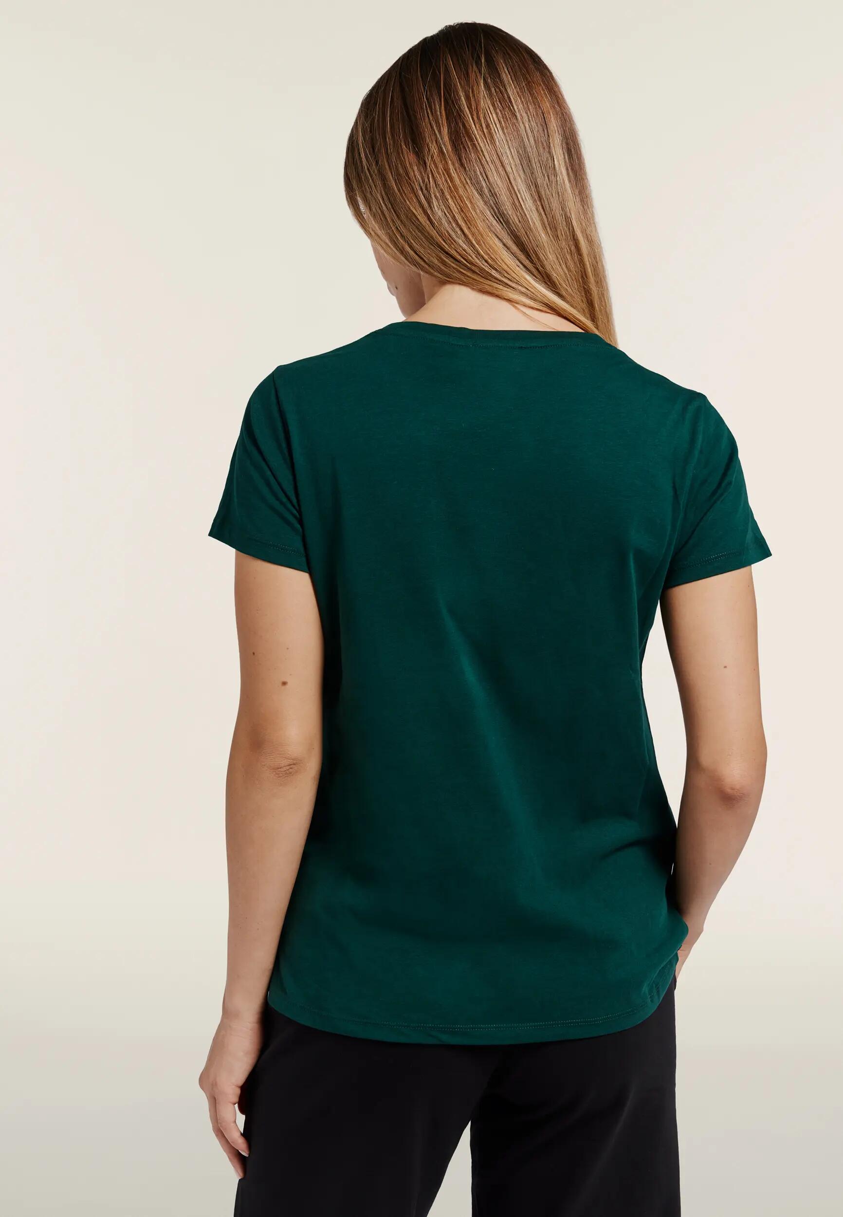 T-shirt korte mouwen "Make it Happen" met kraaltjes 3/6