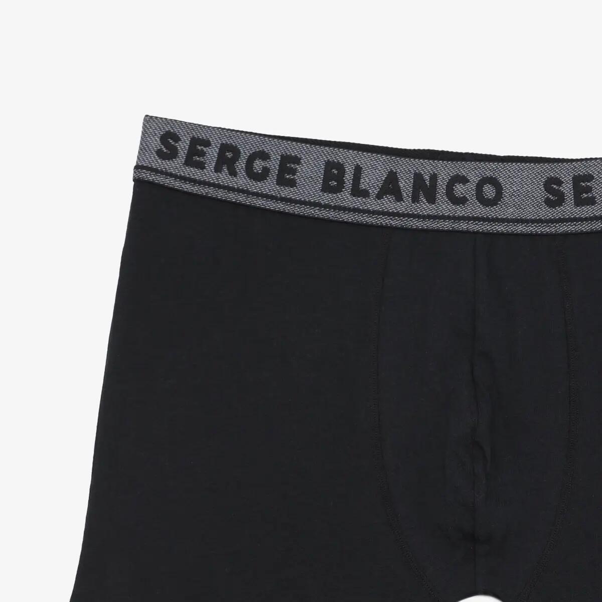 Set van 3 effen zwarte boxershorts van katoen 3/3