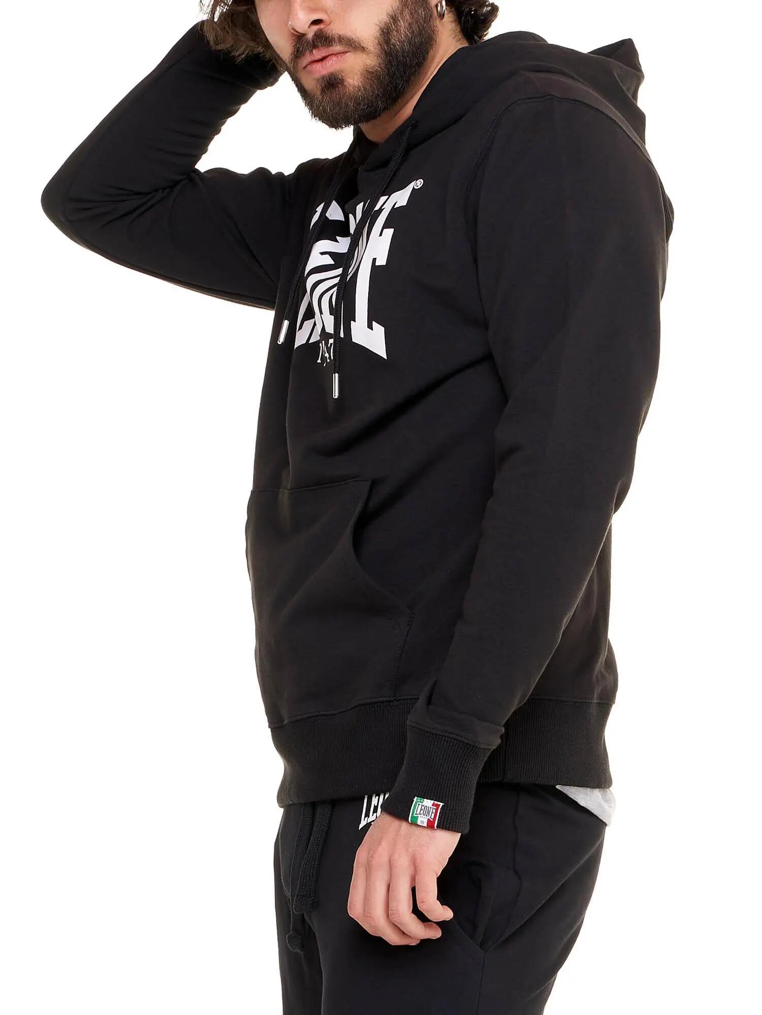 Sweat-shirts à capuche Leone Basic pour hommes 5/8