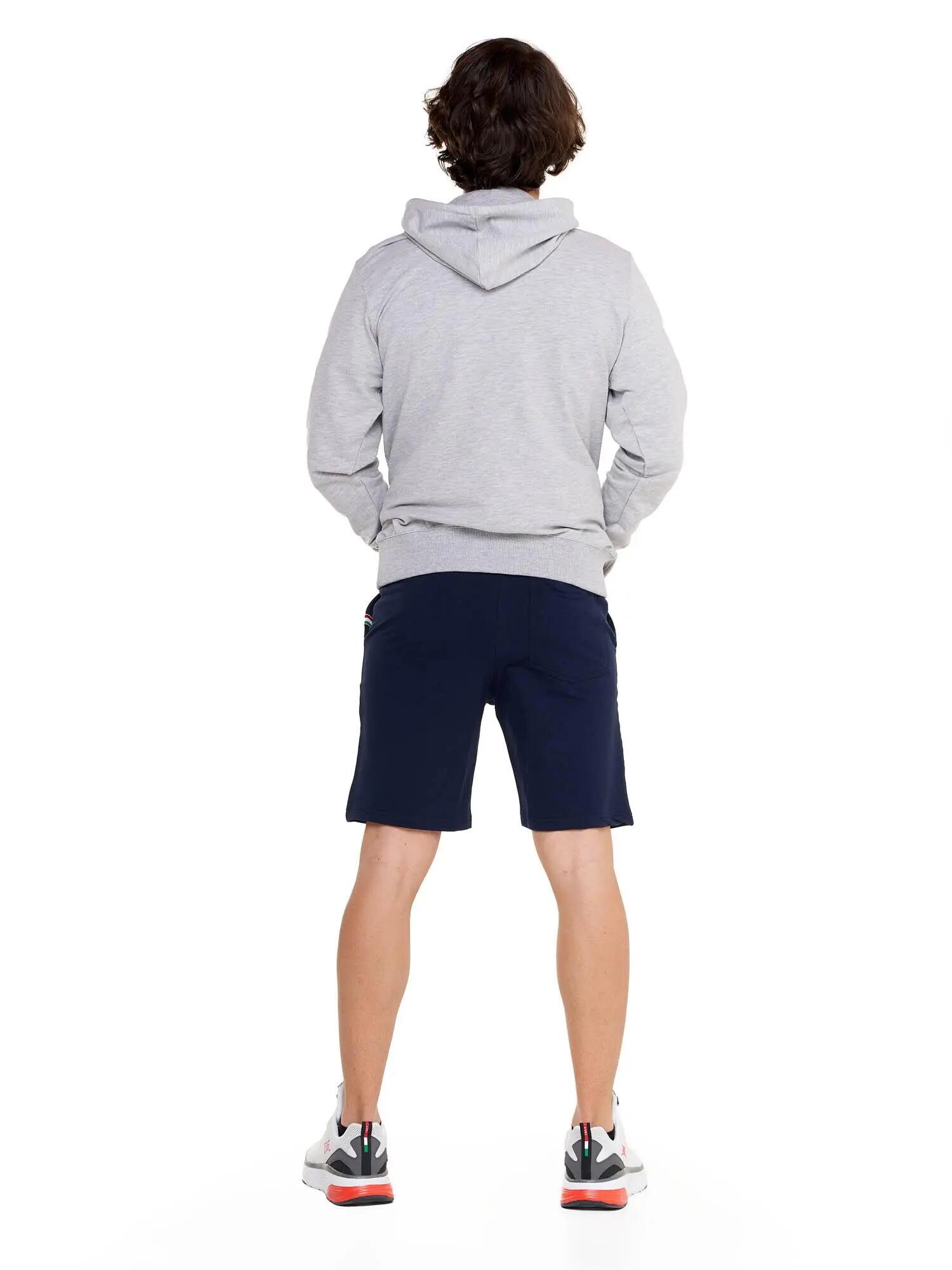 Sudadera con capucha hombre Leone 1947 Apparel algodón logo grande 4/8