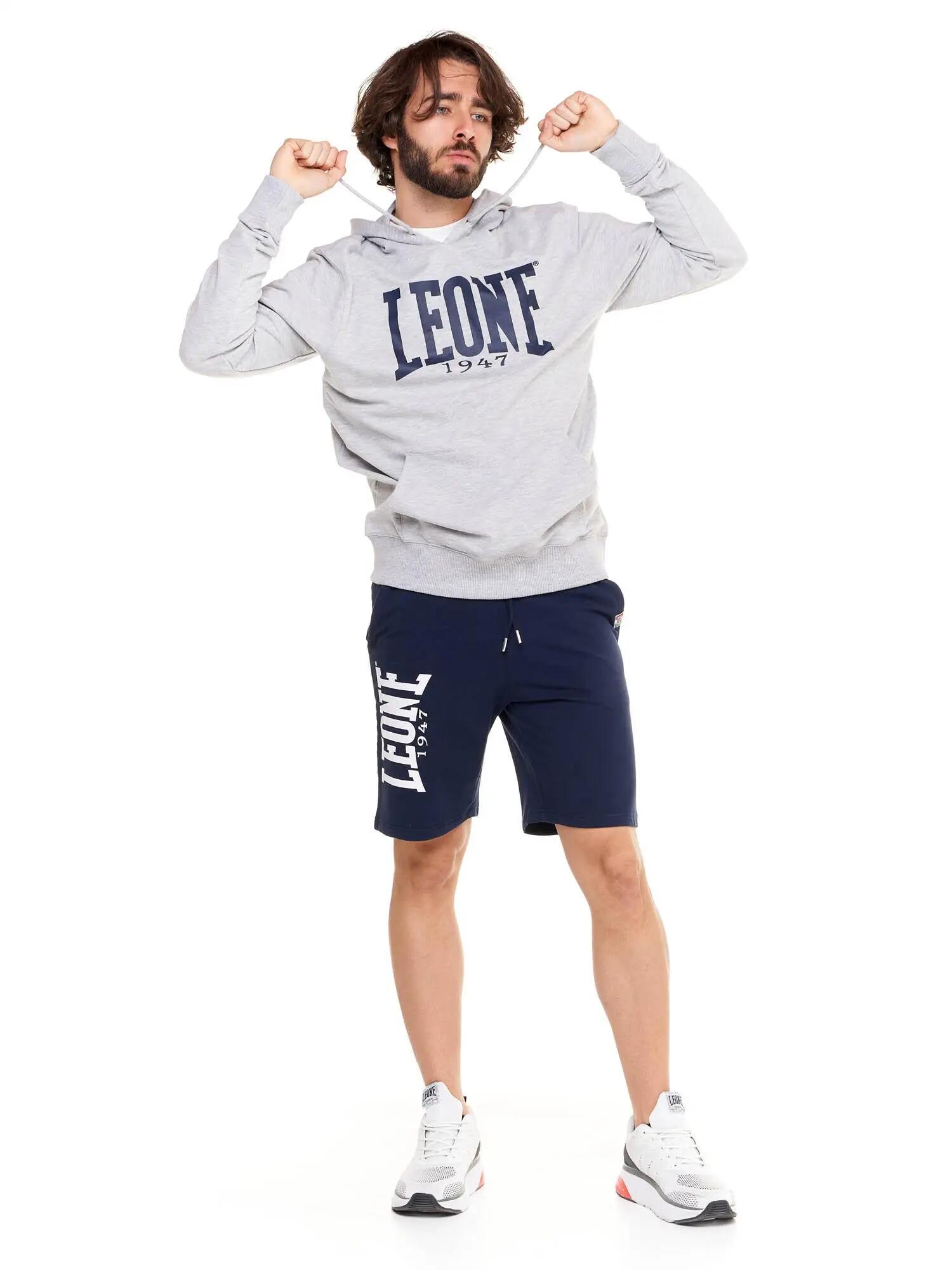 Sweat-shirts à capuche Leone Basic pour hommes 7/8