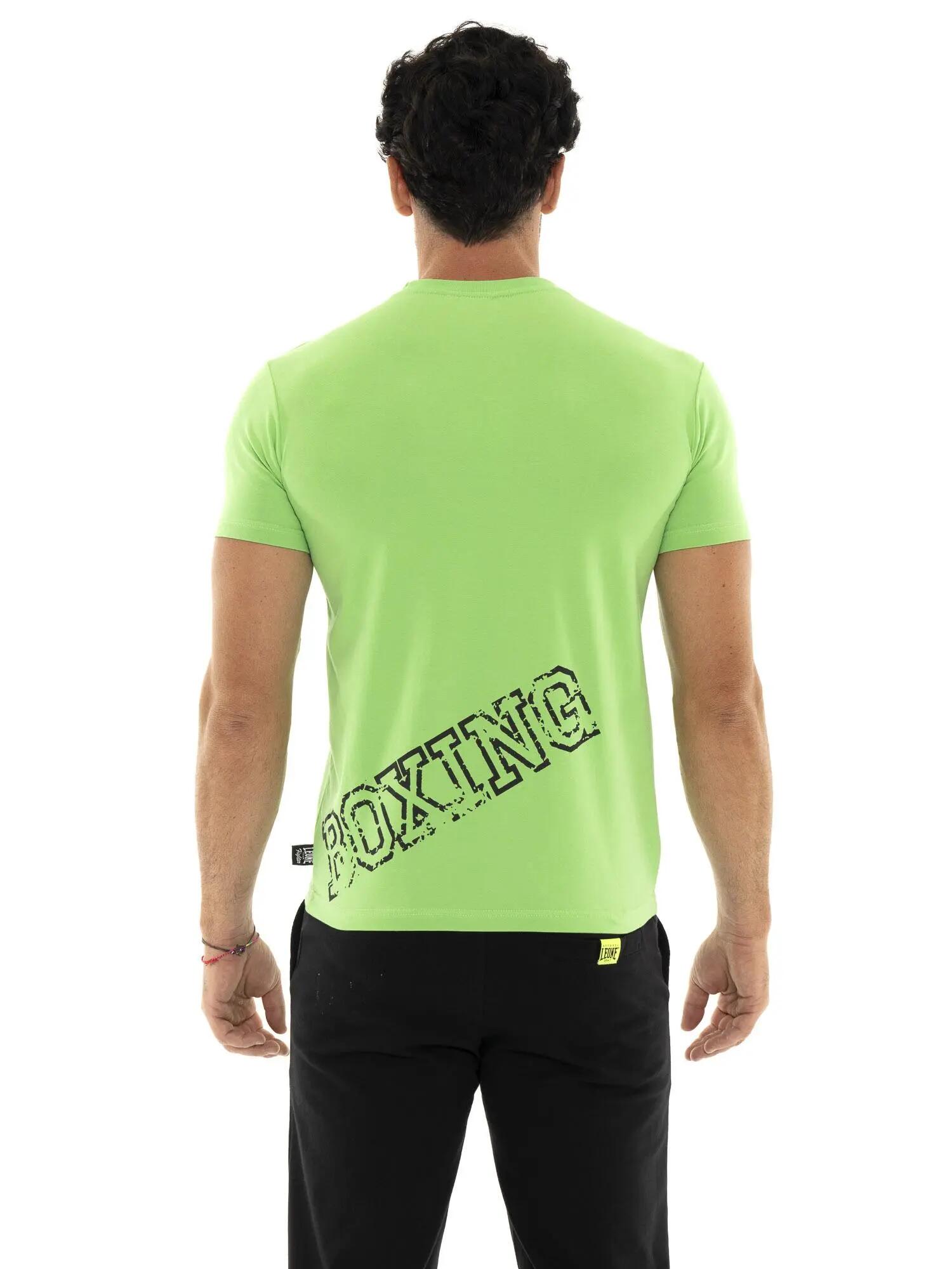 Camiseta de hombre Leone 1947 Apparel con logo maxi vintage. Estilo atrevido. 4/5