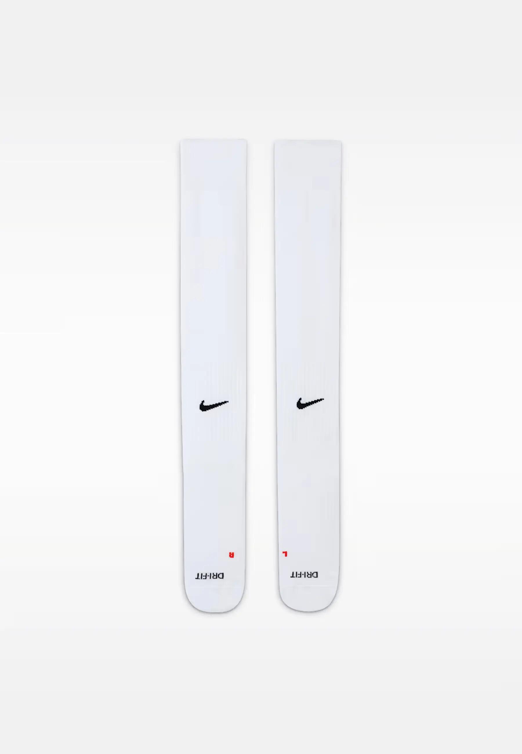 Calzini Da Calcio Swoosh Bambini Nike Academy Bianco 6/7
