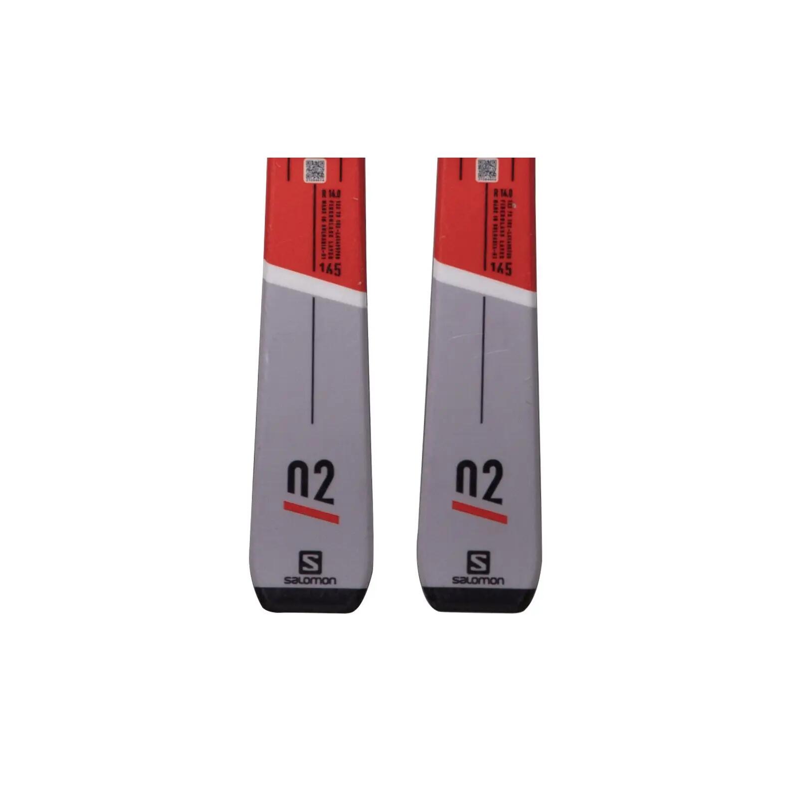 RECONDITIONNE - Ski Salomon S Max 02 + Fixations 4/4