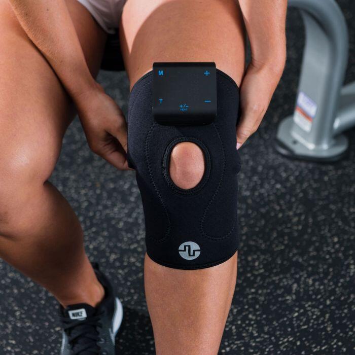 COMPEX KNEE WRAP FOR PAIN RELIEF, BLACK 2/3