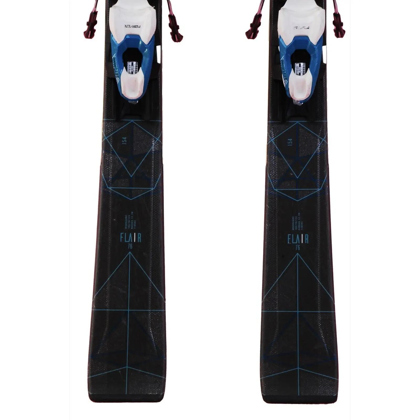 RECONDITIONNE - Ski Volkl Flair 76 + Fixations 4/4
