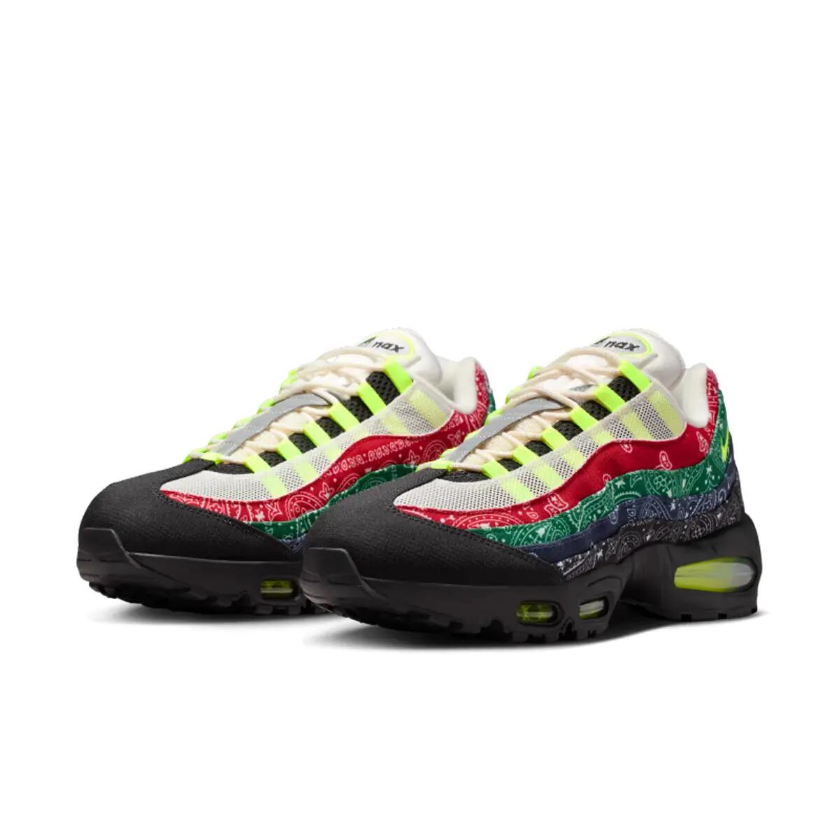 Schoenen  Air Max 95 OG Big Bubble Neon Paisley Bandana 5/6