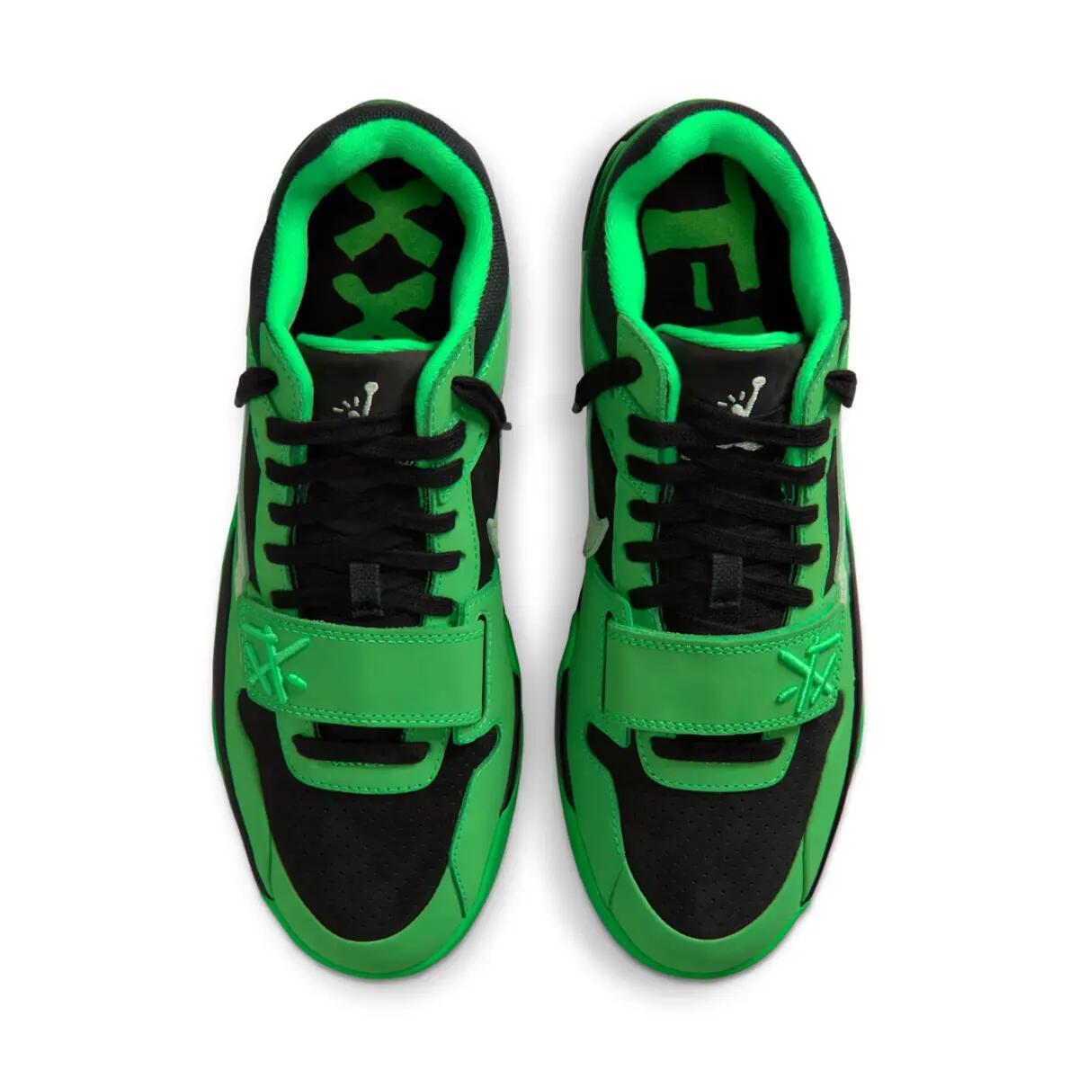Schoenen  CJ1 T-Rexx Travis Scott Green Spark 3/6