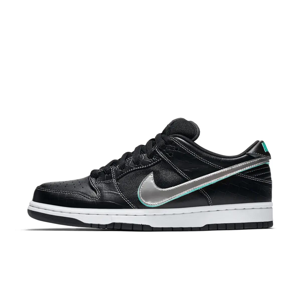Nike Sb Dunk Low Diamond Supply Co Black Diamond 2/6