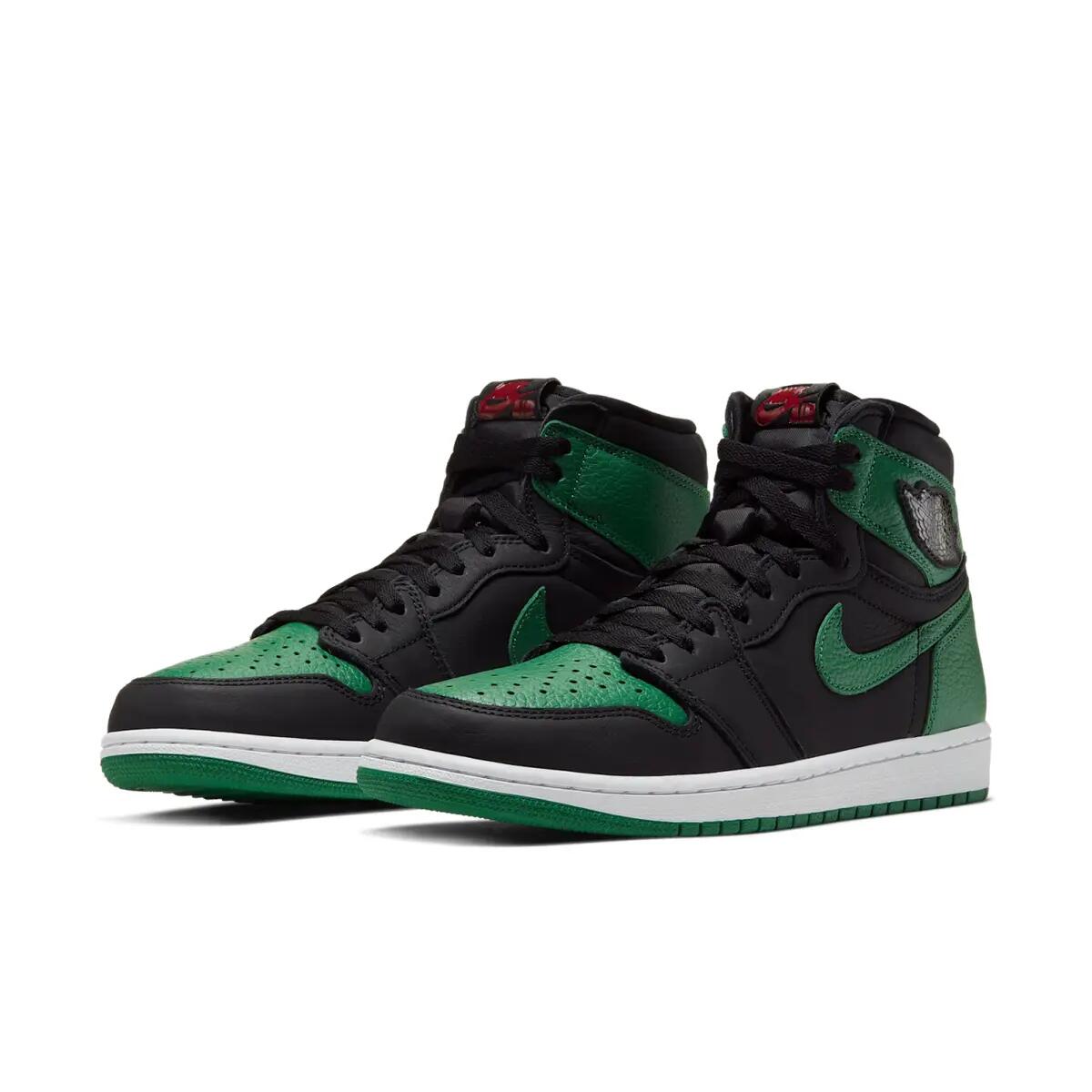 Air Jordan 1 Retro High Pine Green Black 5/6