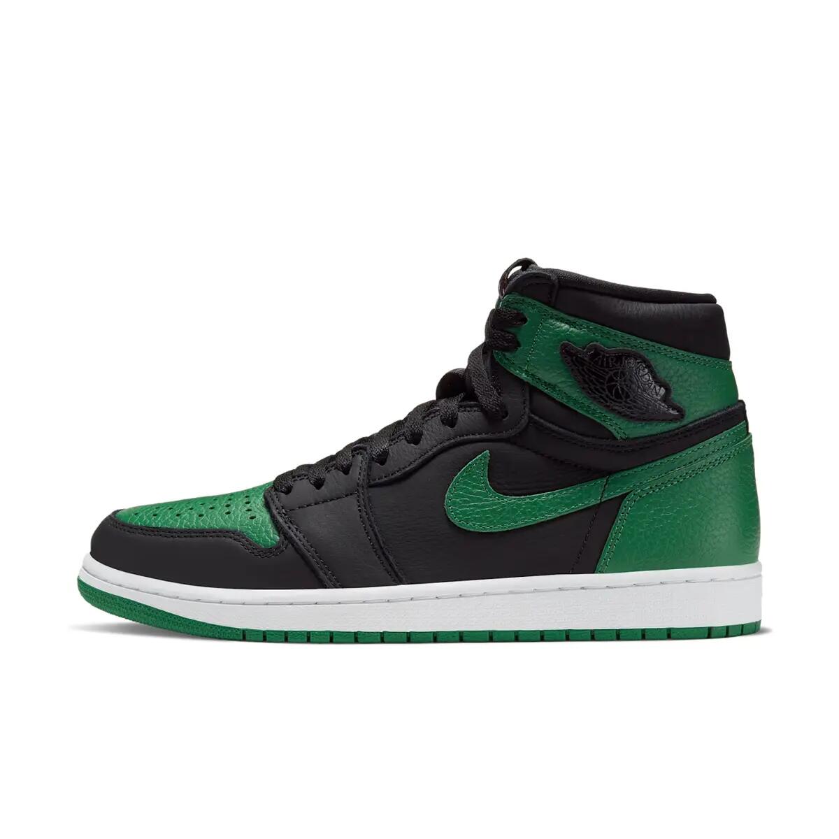 Air Jordan 1 Retro High Pine Green Black 2/6
