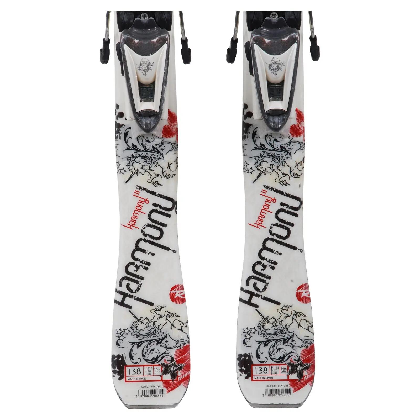 RECONDITIONNE - Ski Rossignol Harmony Ii + Fixations 4/5