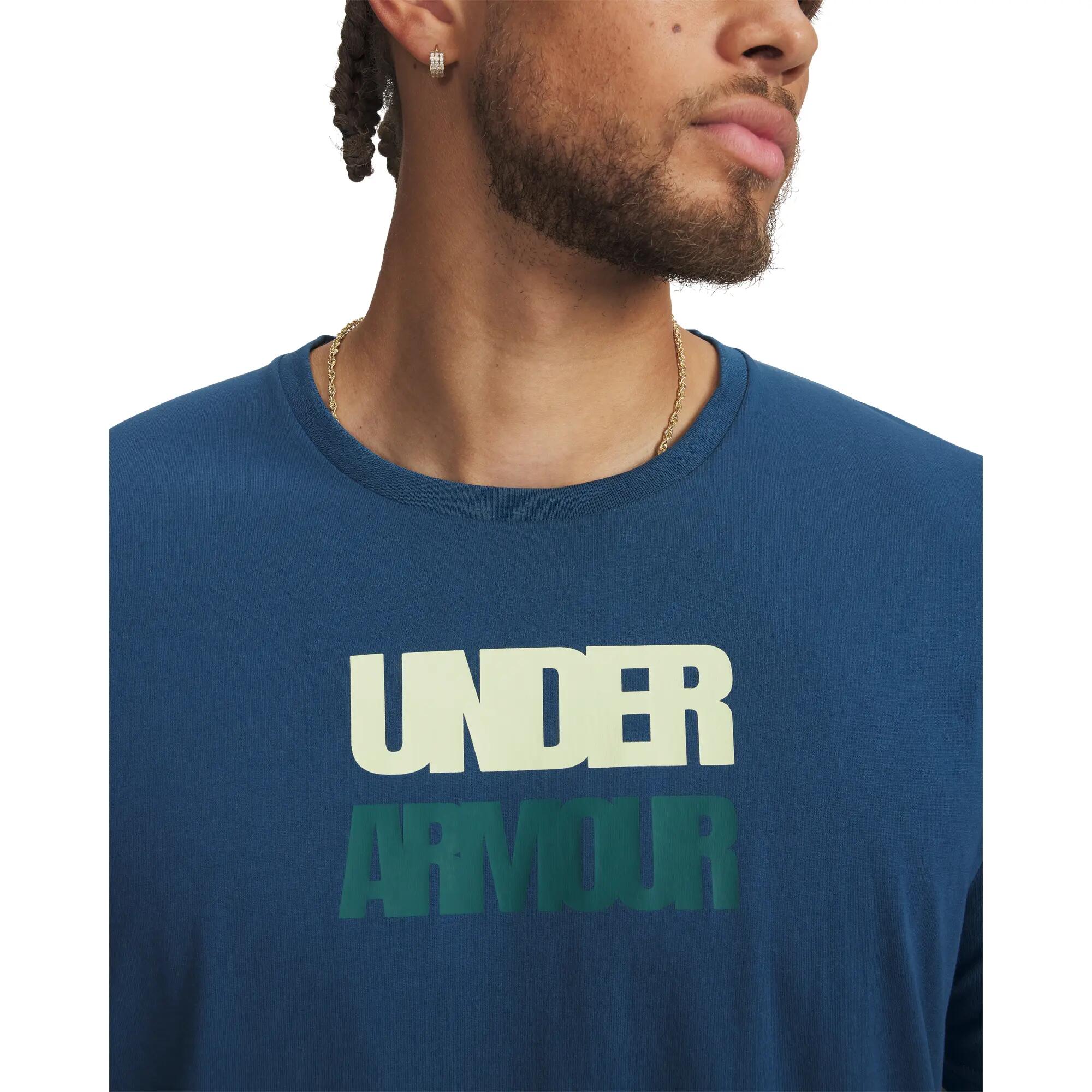 T-shirt Under Armour Homme UA M Block Logo SS 6009250 3/3