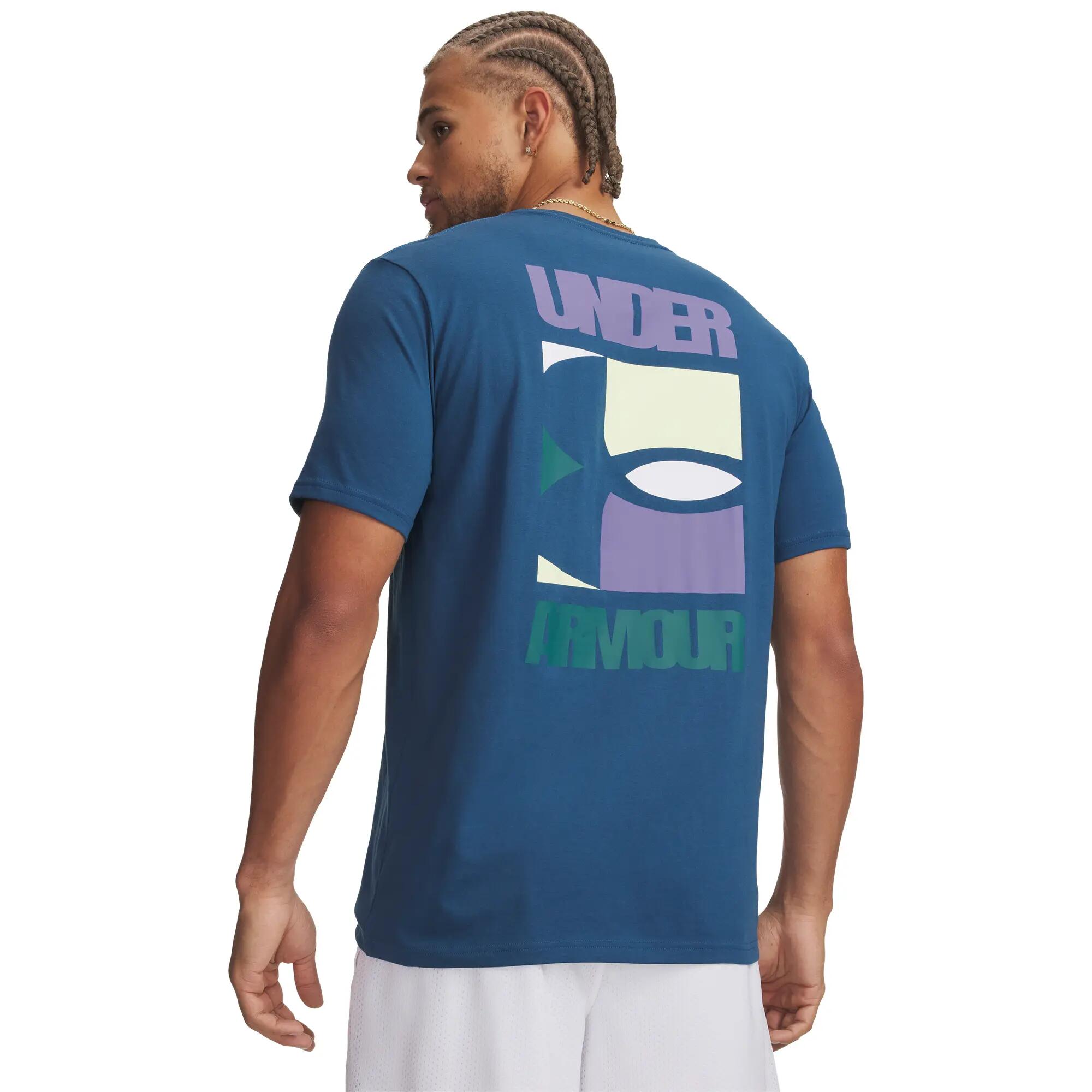 T-shirt Under Armour Homme UA M Block Logo SS 6009250 2/3
