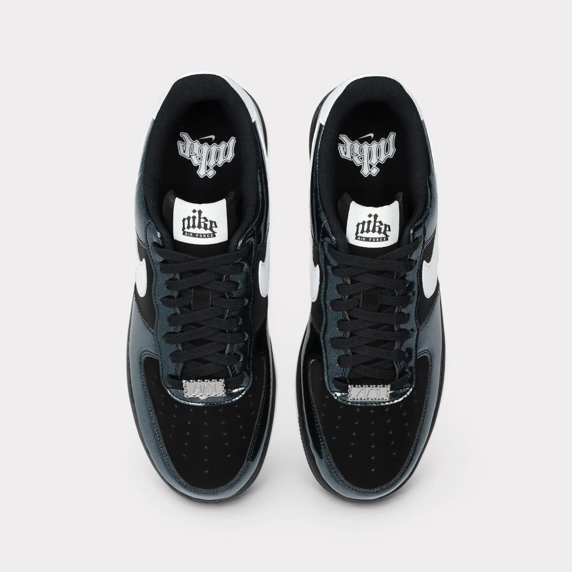 Nike Air Force 1 Low Glam Rock - Black White 5/7