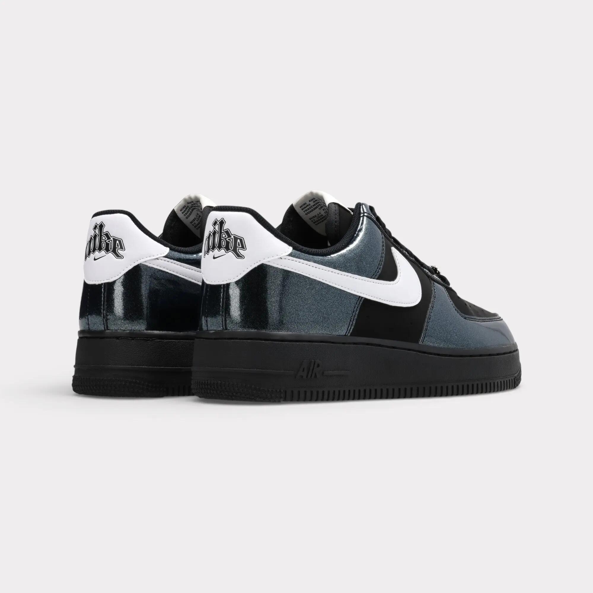 Nike Air Force 1 Low Glam Rock - Black White 4/7