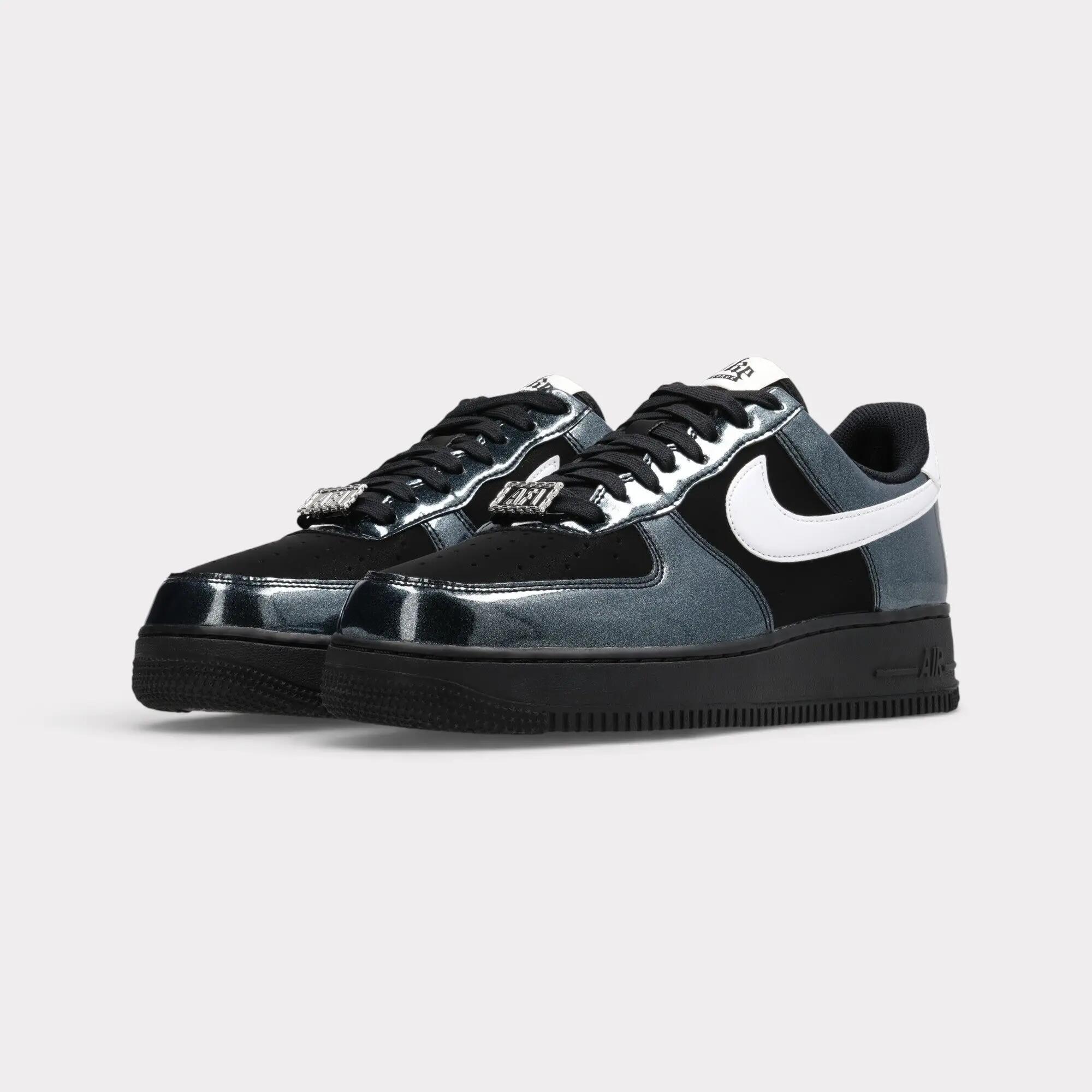 Nike Air Force 1 Low Glam Rock - Black White 2/7