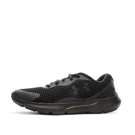 Zapatillas de running negras Under Armour Surge 3 para mujer