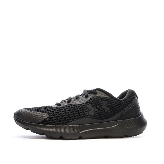 Zapatillas de running negras Under Armour Surge 3 para mujer