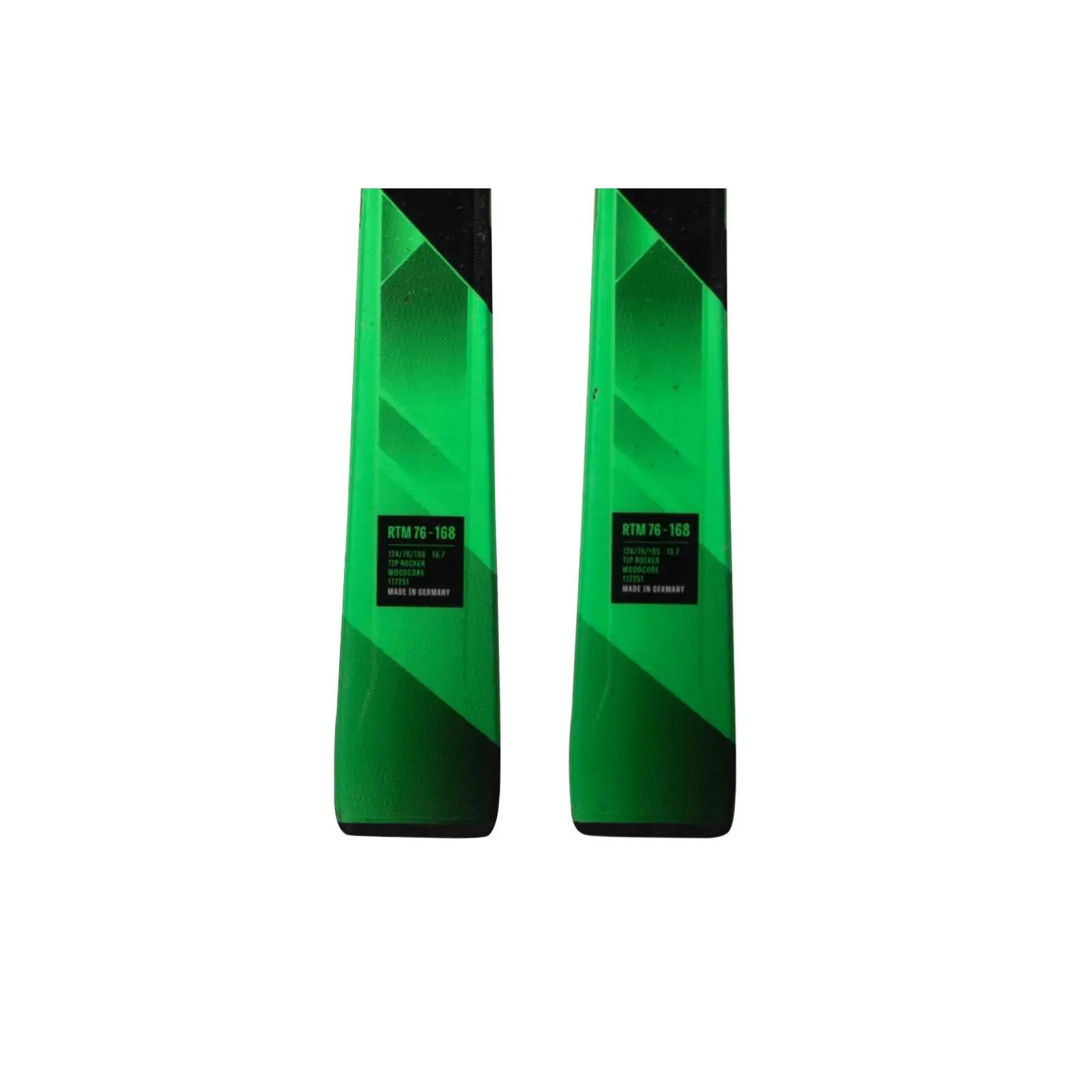 RECONDITIONNE - Ski Volkl Rtm 76 + Fixations 4/4