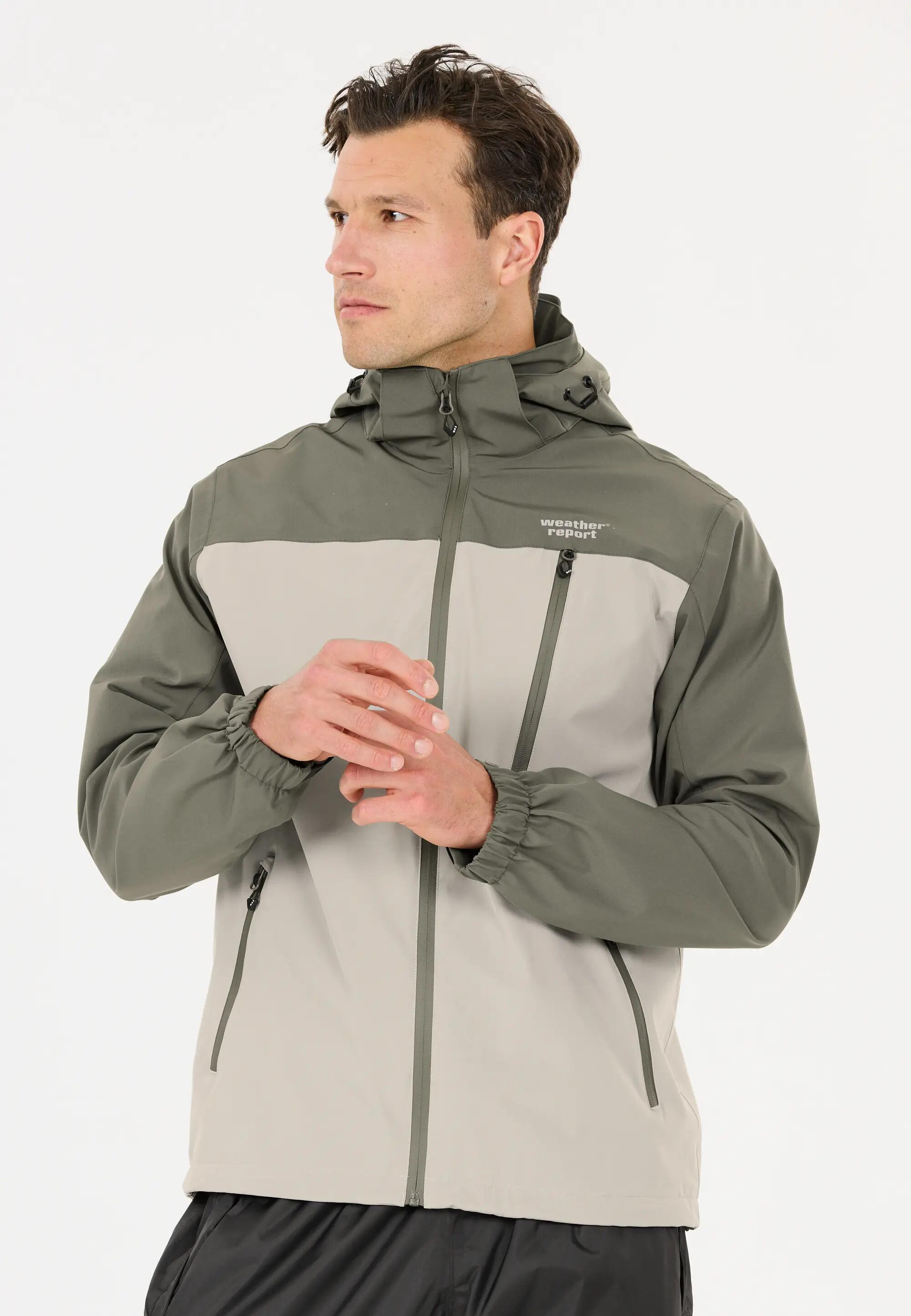 weather_report Veste Delton M AWG W-PRO 15000 imperméable homme – 3146 Tea Leaf 4/10