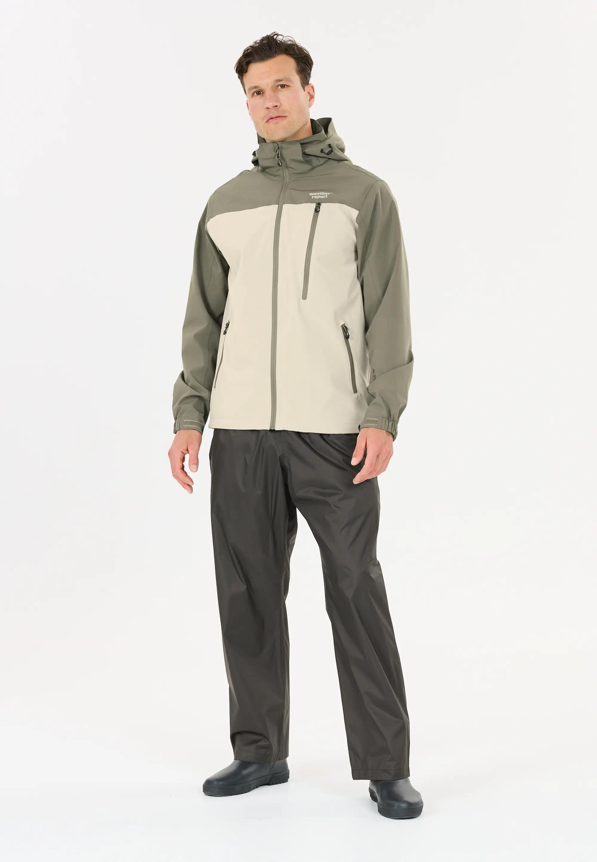 weather_report Veste Delton M AWG W-PRO 15000 imperméable homme – 3146 Tea Leaf 3/10
