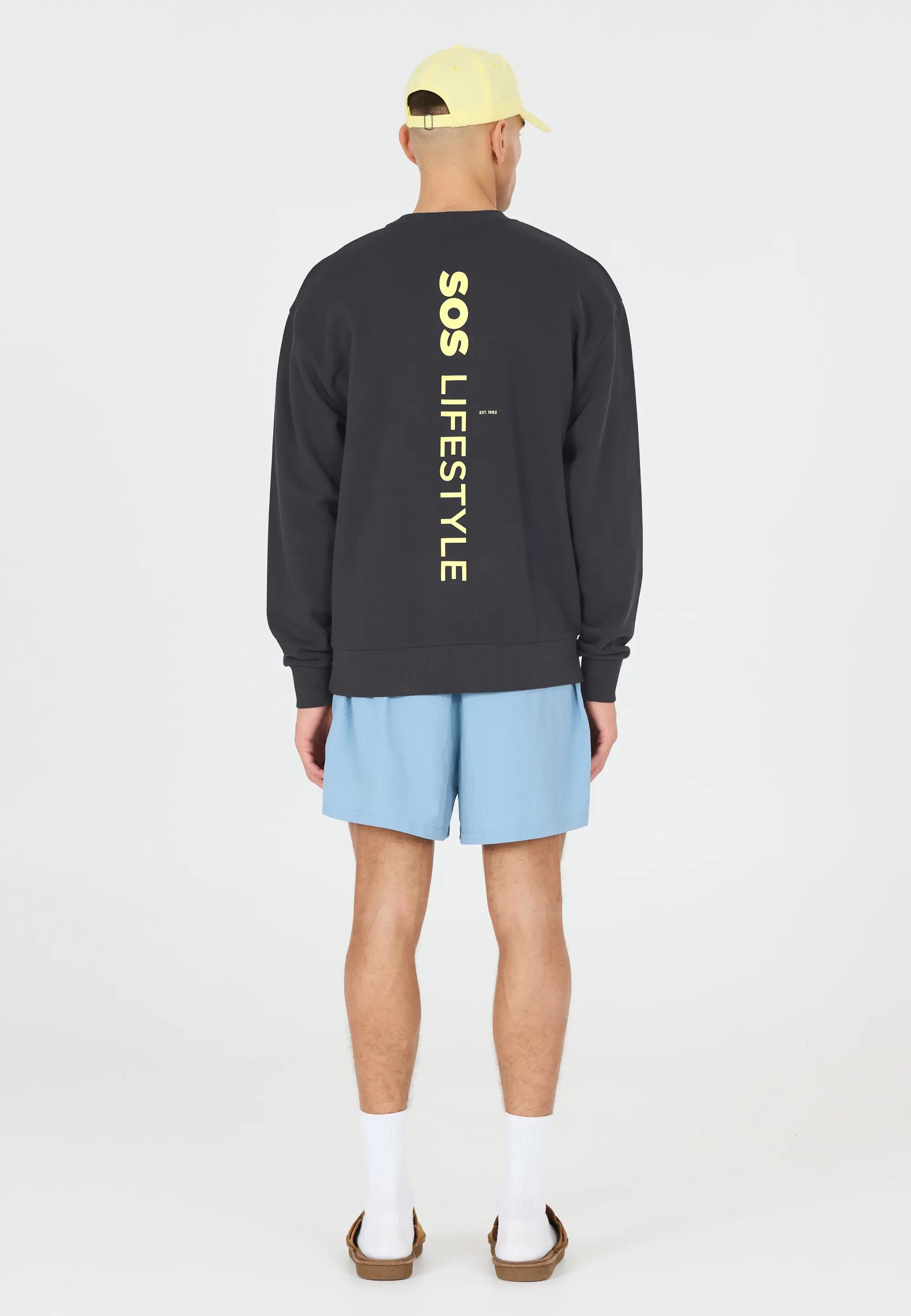 Sudadera con estampado en la espalda SOS Bovec V1 6/10