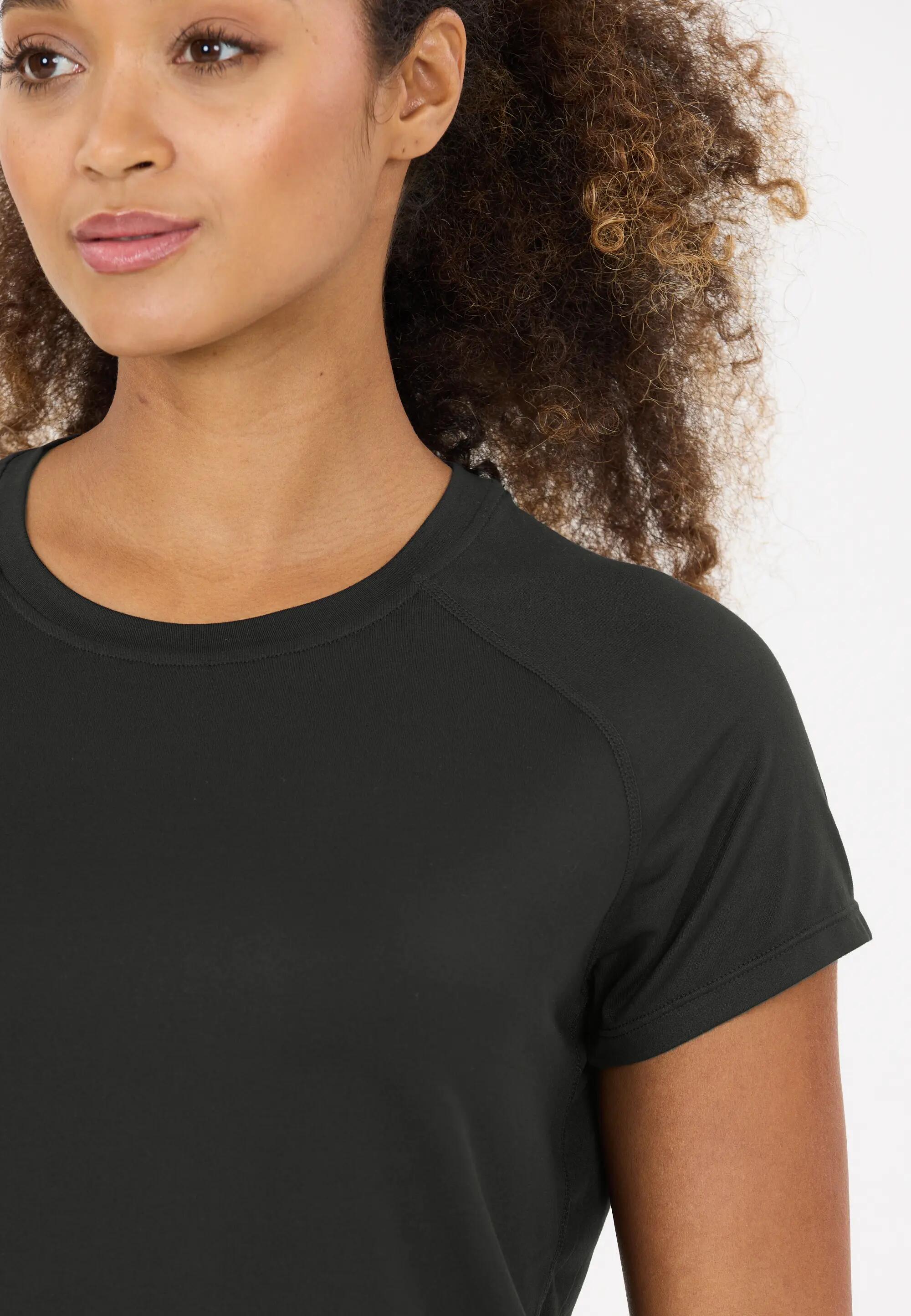 athlecia T-shirt Gaina V3 W SS Tee loose fit – 1001 Black 8/9