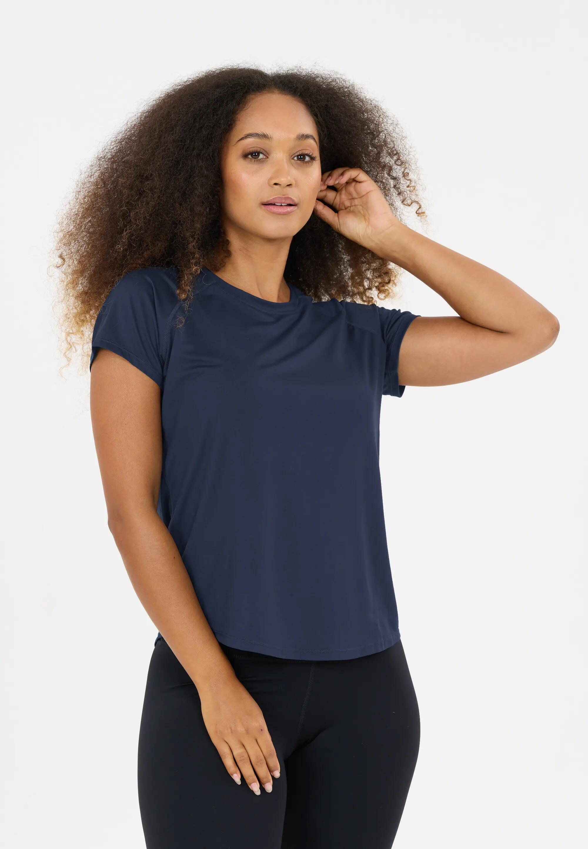 athlecia T-shirt Gaina V3 W SS Tee loose fit – 2101 Dark Sapphire 3/9