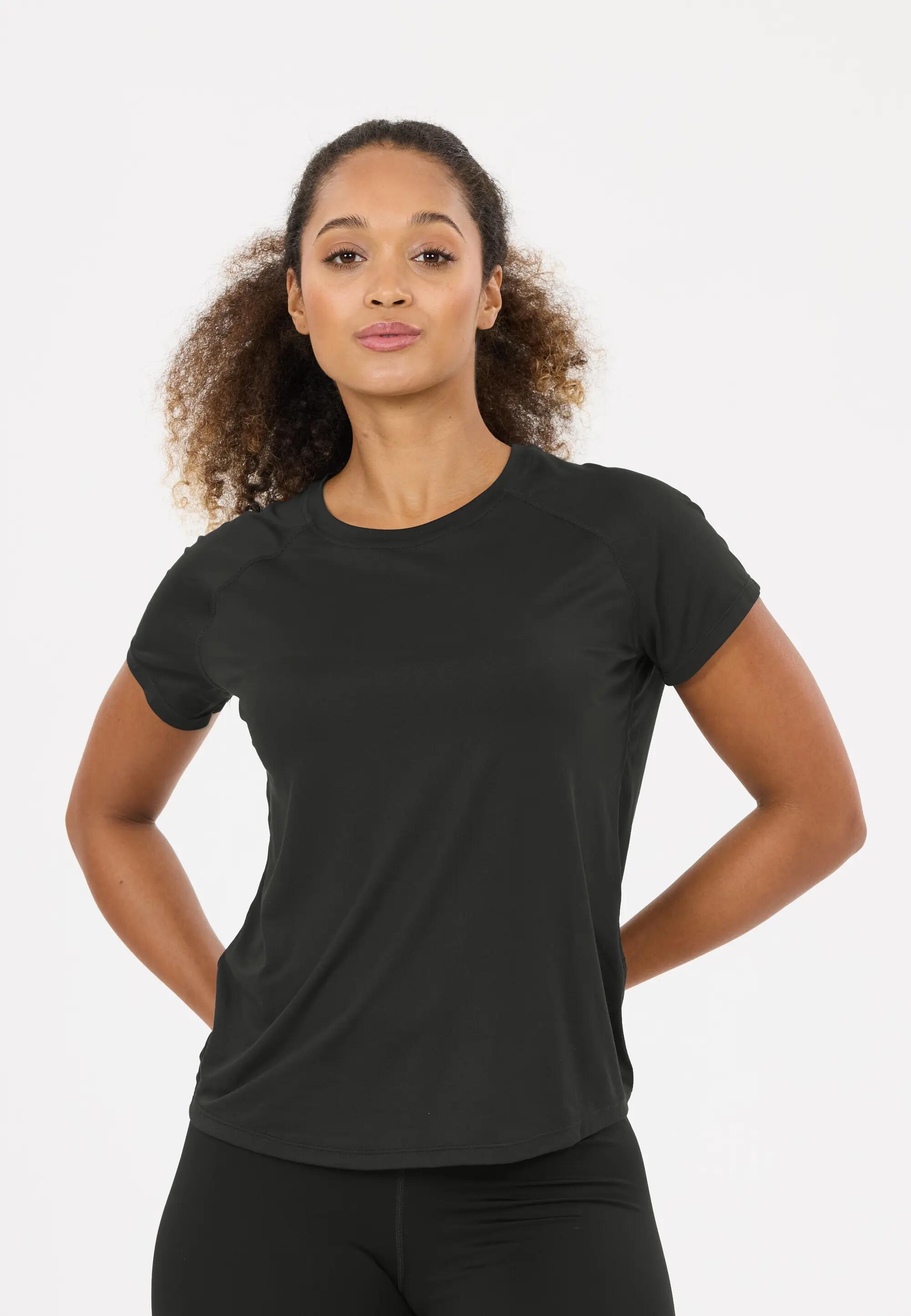 athlecia T-shirt Gaina V3 W SS Tee loose fit – 1001 Black 4/9