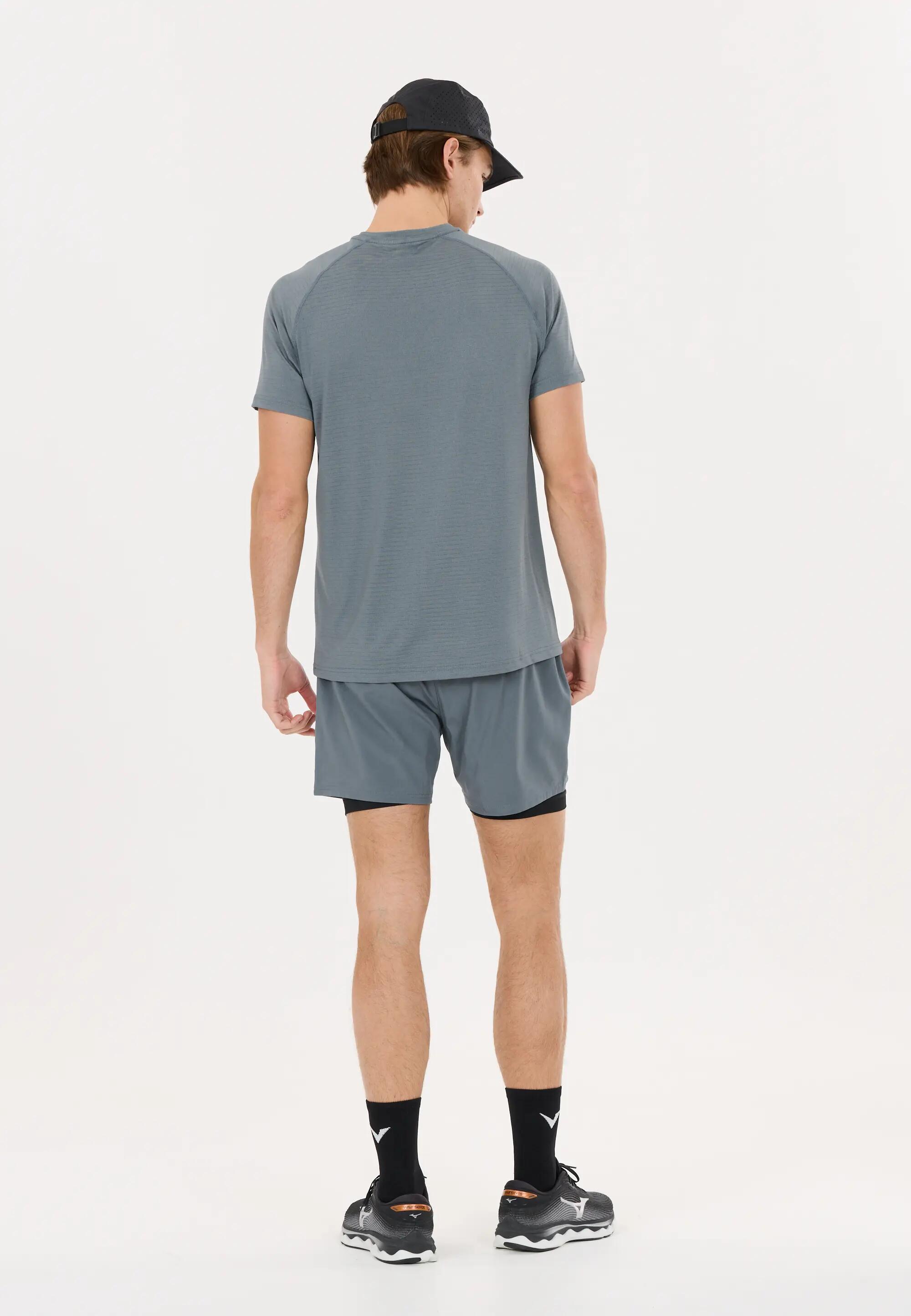 virtus T-shirt Neva M SS Tee — regular fit – 2050 Stormy Weather 5/8
