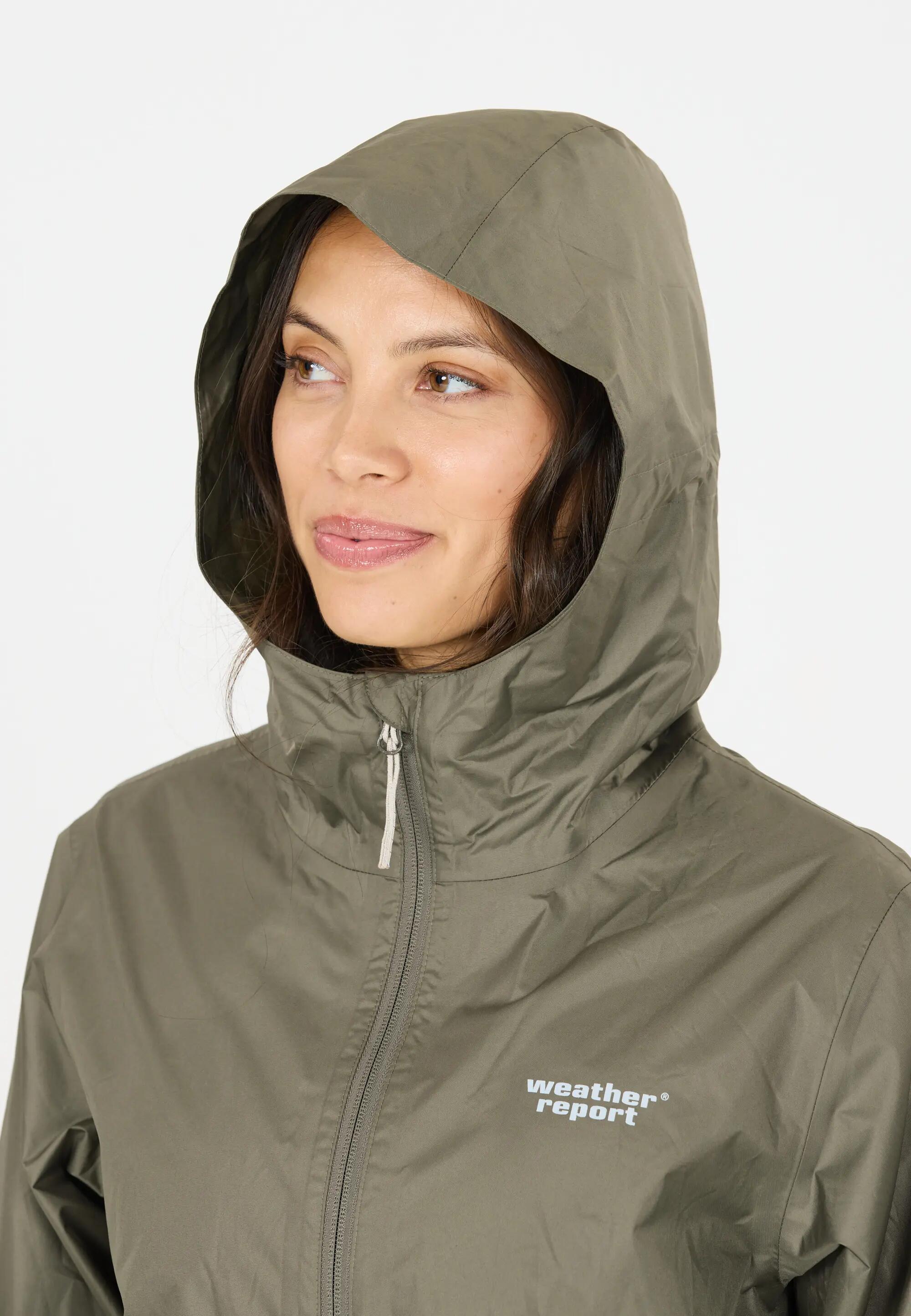 weather_report Veste Pack'way W imperméable 100% polyester – 3146 Tea Leaf 7/10
