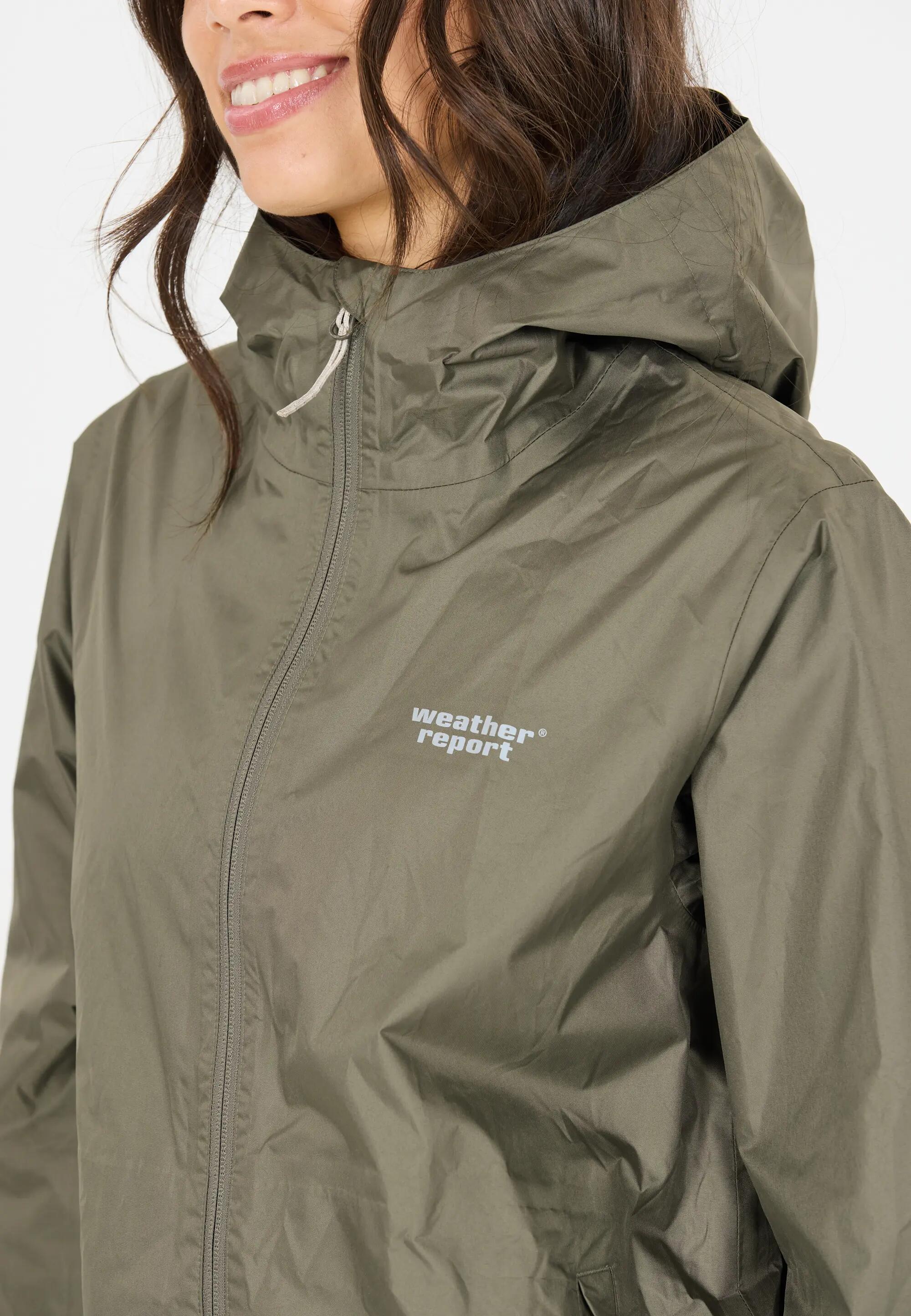 weather_report Veste Pack'way W imperméable 100% polyester – 3146 Tea Leaf 6/10