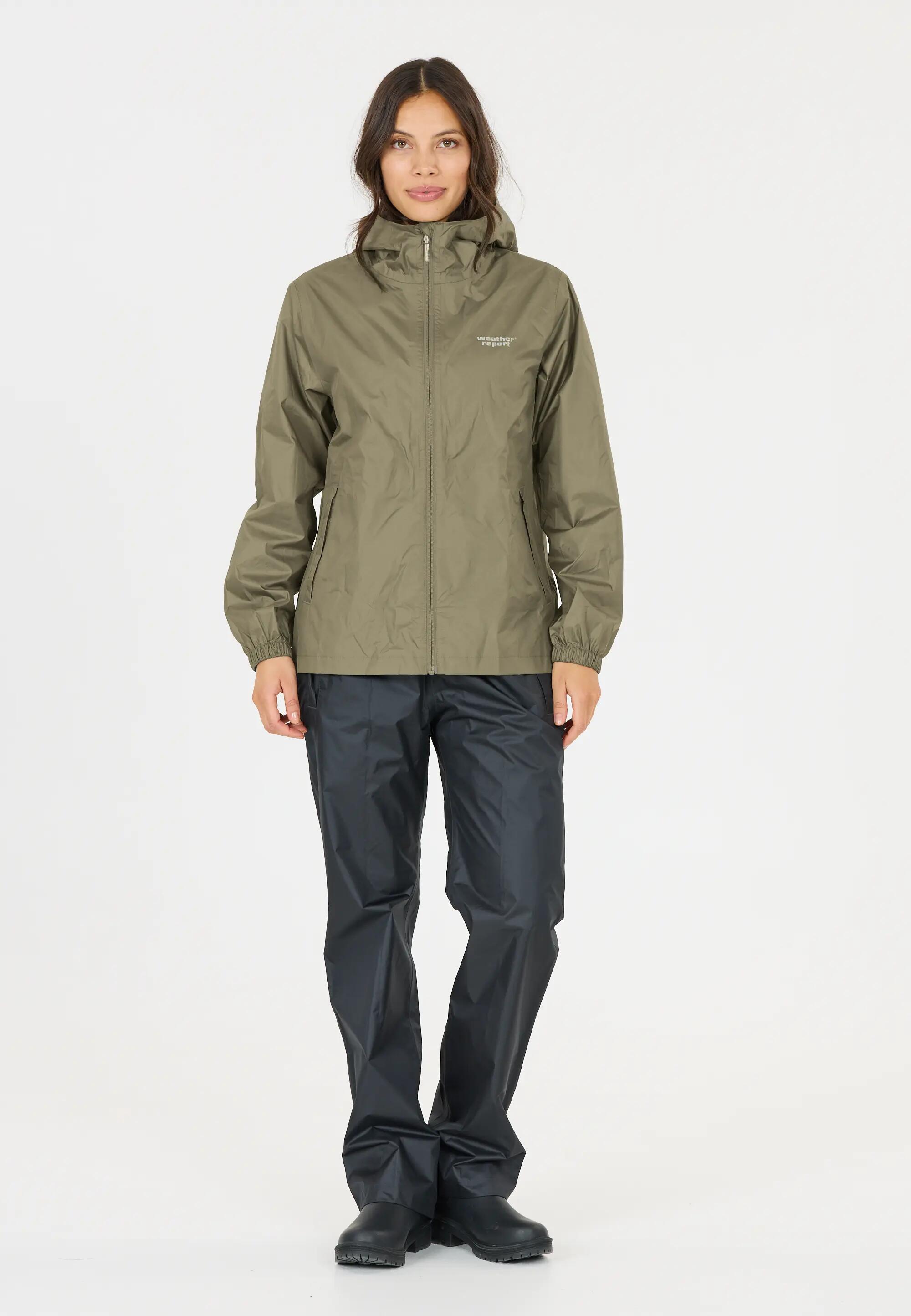 weather_report Veste Pack'way W imperméable 100% polyester – 3146 Tea Leaf 3/10