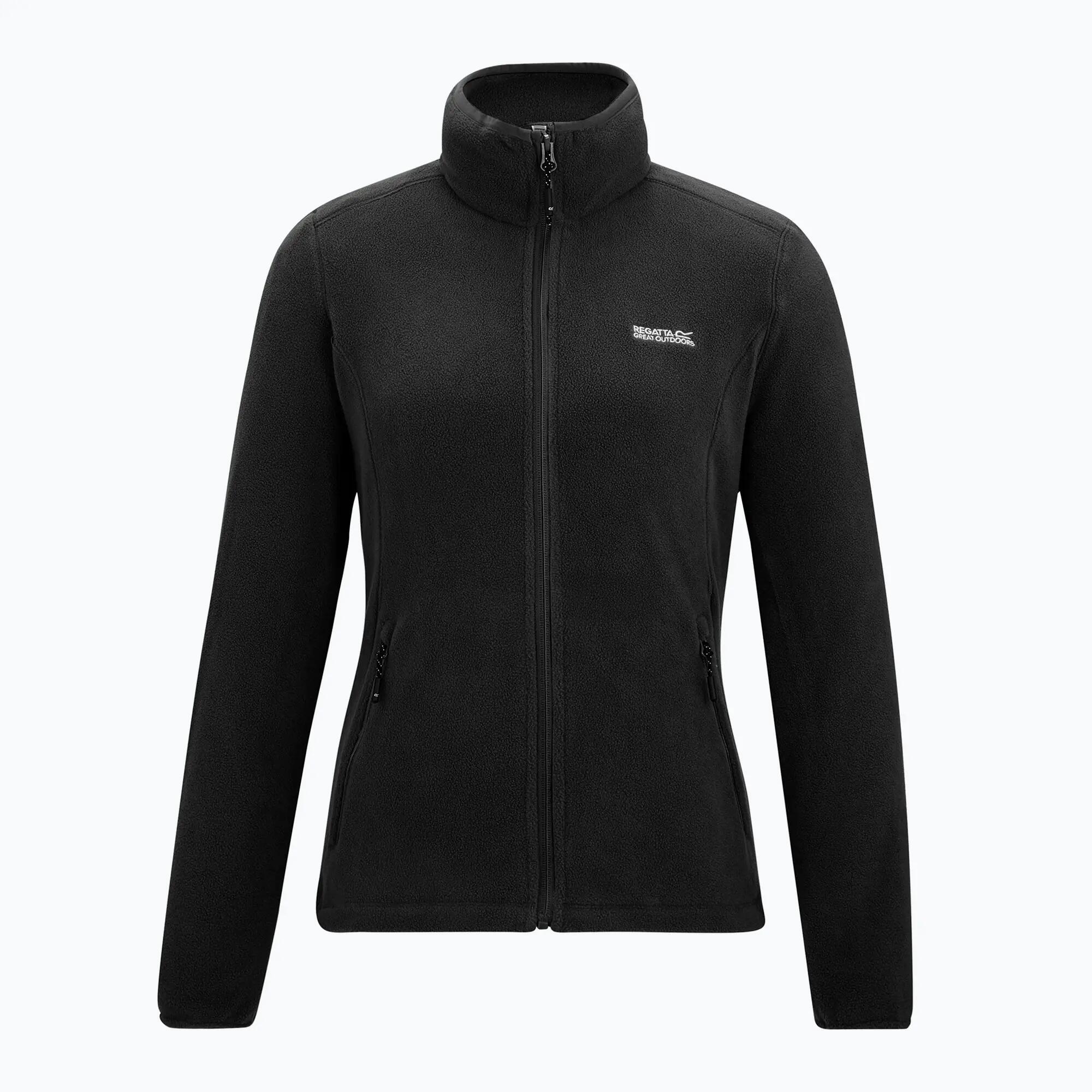 Fleece Wandelen Dames Hoge Kraag Ritszakken Floreo Iv 7/7