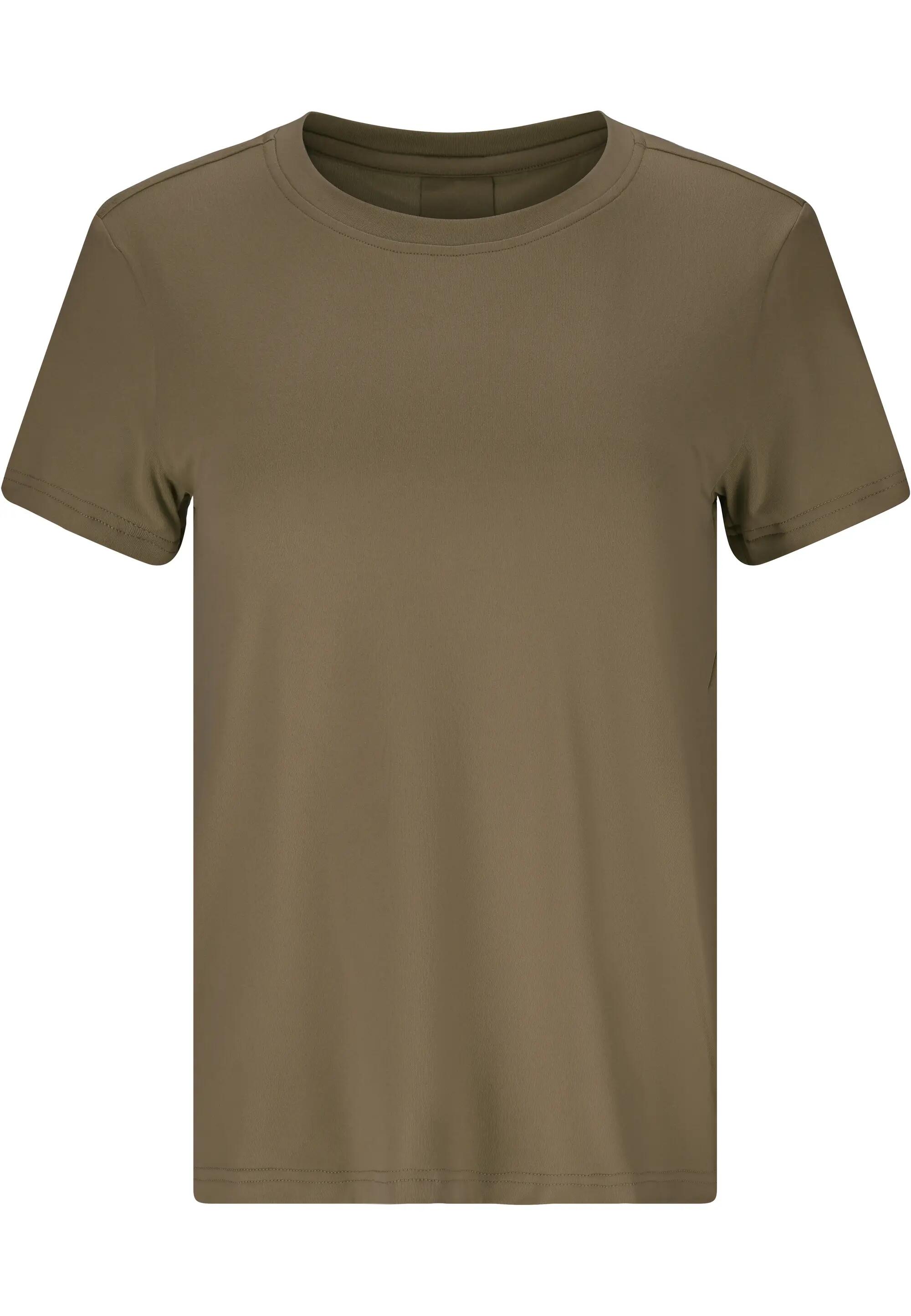 athlecia T-shirt Pacy V3 W SS Tee regular fit – 1292 Greige 1/9