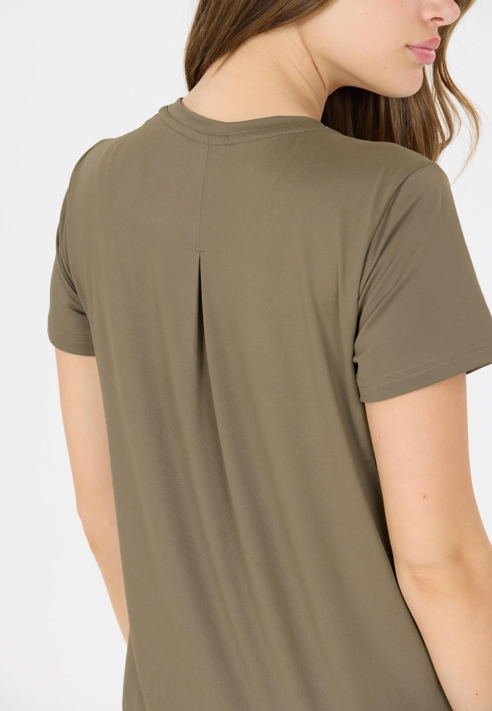 athlecia T-shirt Pacy V3 W SS Tee regular fit – 1292 Greige 9/9