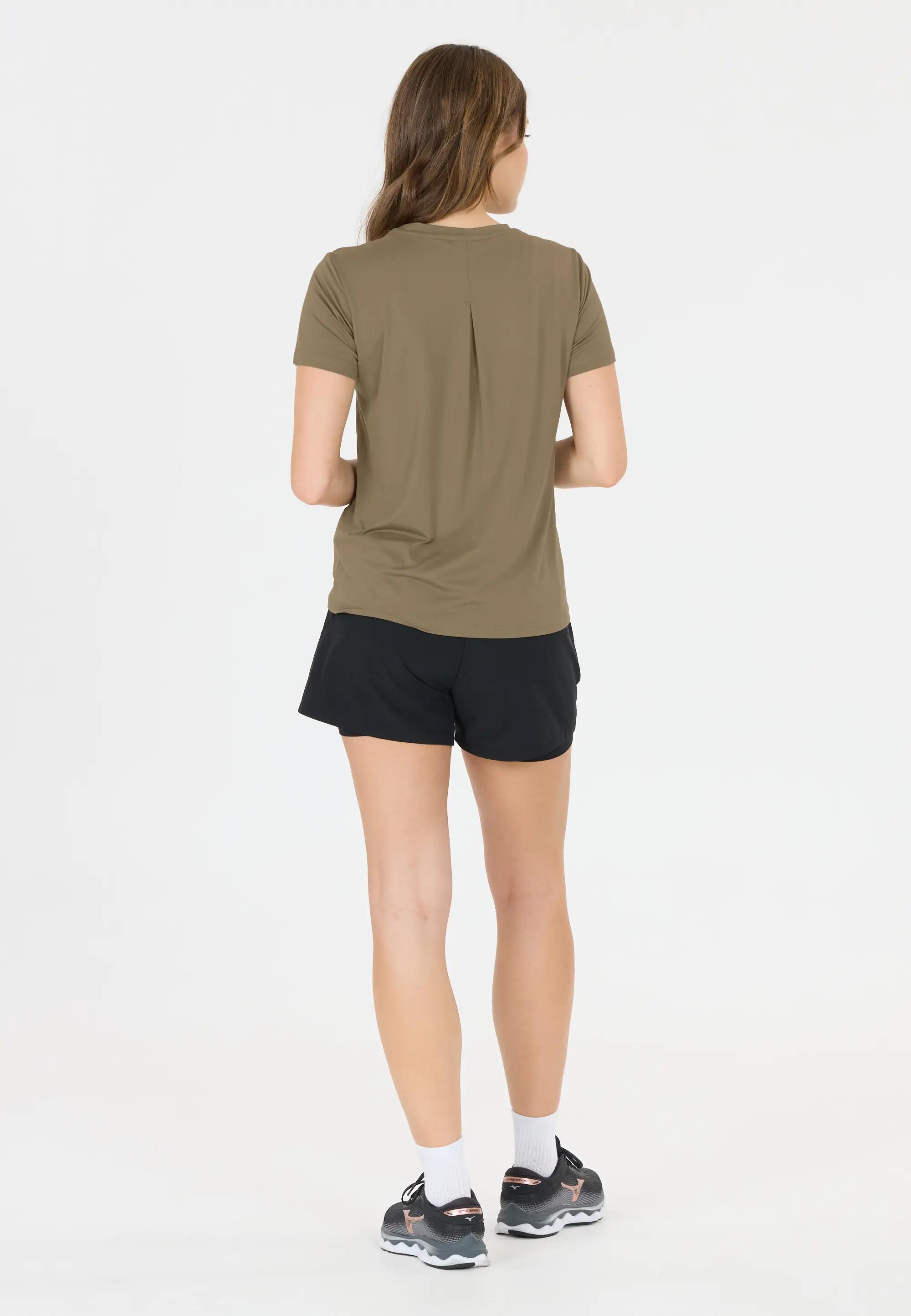 athlecia T-shirt Pacy V3 W SS Tee regular fit – 1292 Greige 6/9