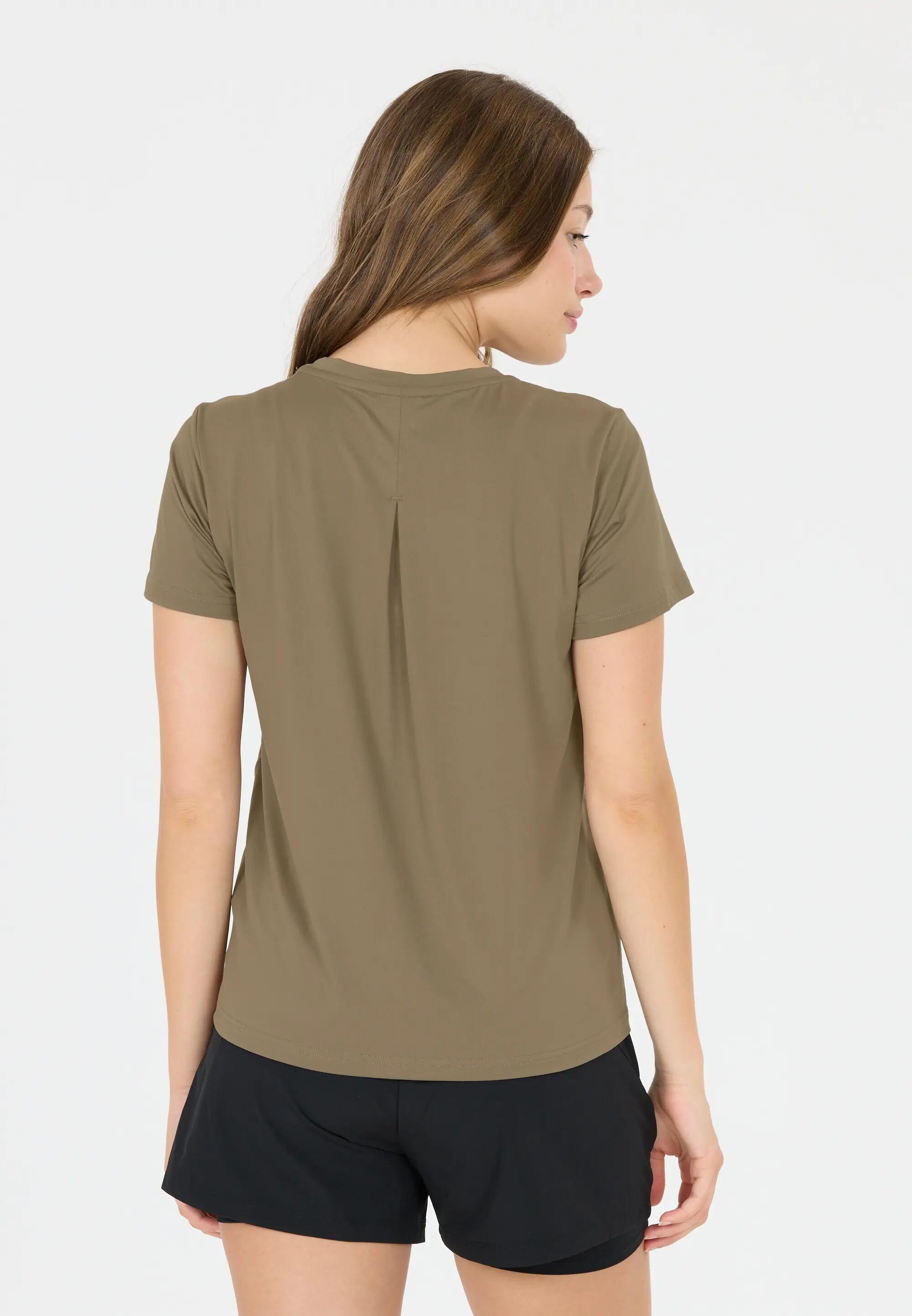 athlecia T-shirt Pacy V3 W SS Tee regular fit – 1292 Greige 5/9