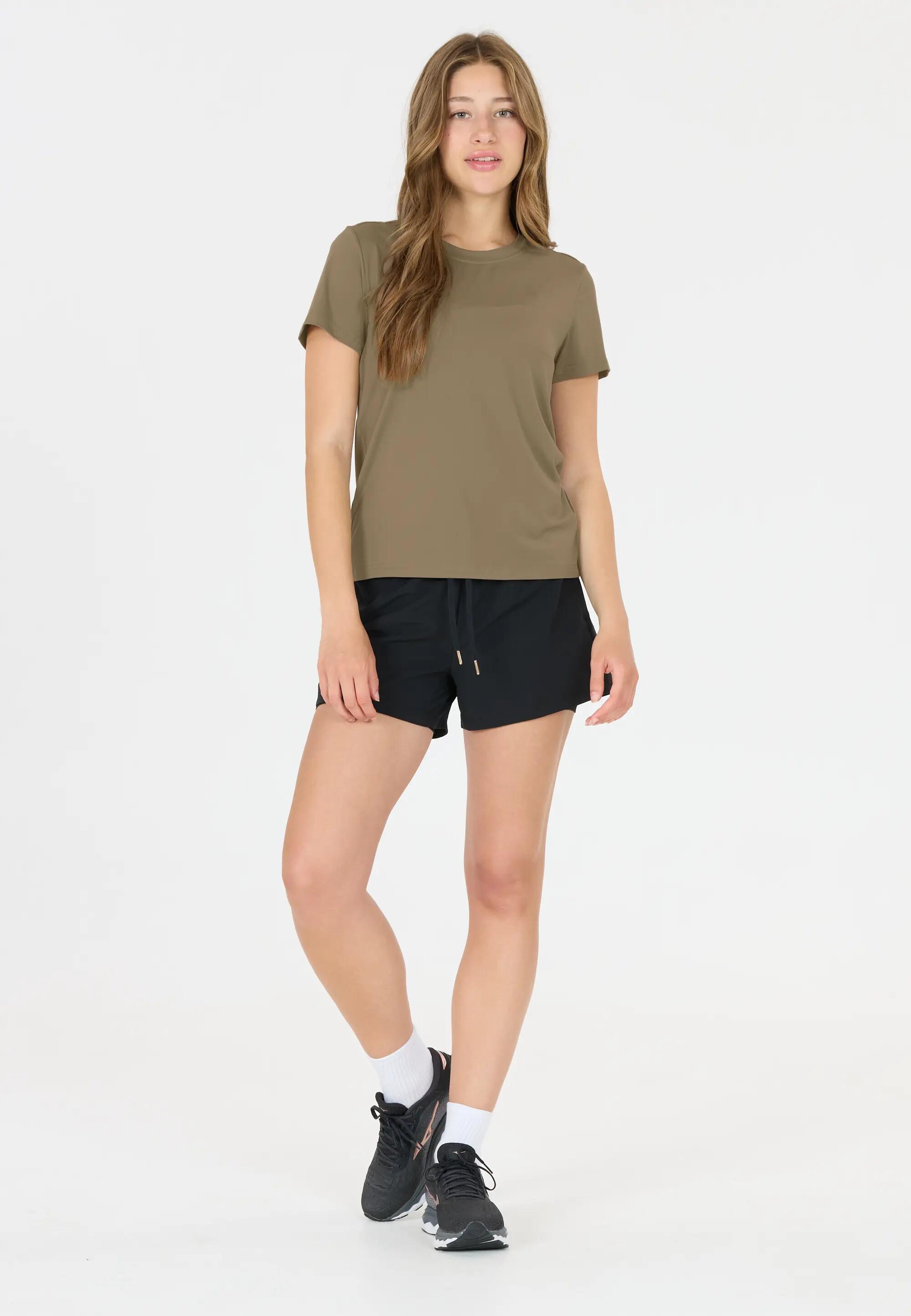 athlecia T-shirt Pacy V3 W SS Tee regular fit – 1292 Greige 3/9