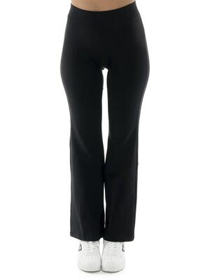 Leone basic dameslegging met wijde pijpen