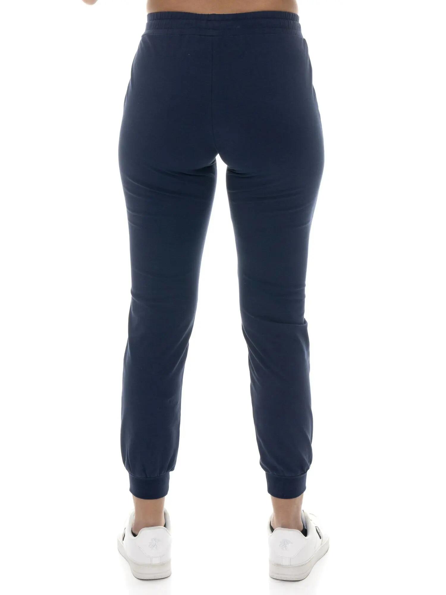 Dames non-fleece katoenen broek met Leone Basic manchetten 4/5