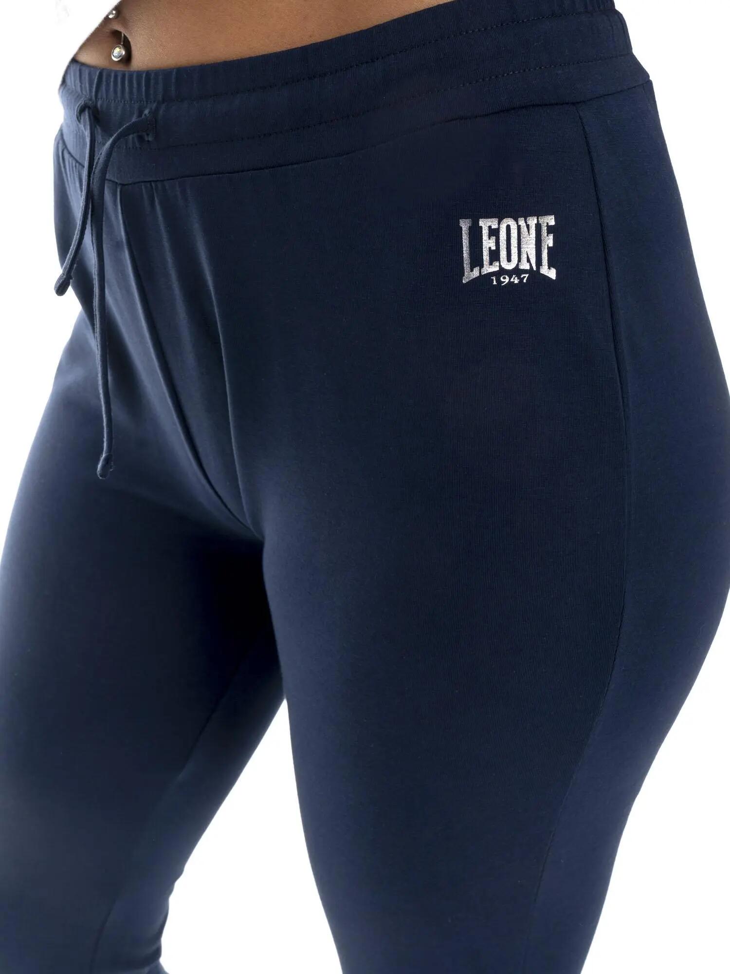 Dames non-fleece katoenen broek met Leone Basic manchetten 3/5