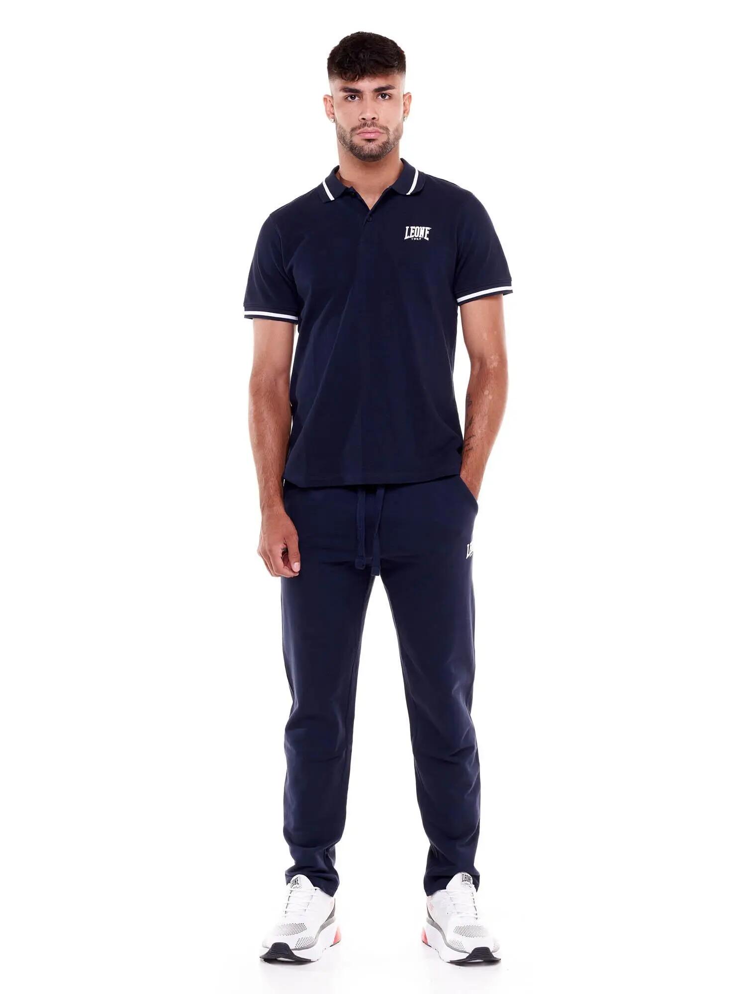 Polo Leone Basic pour homme avec col 7/8