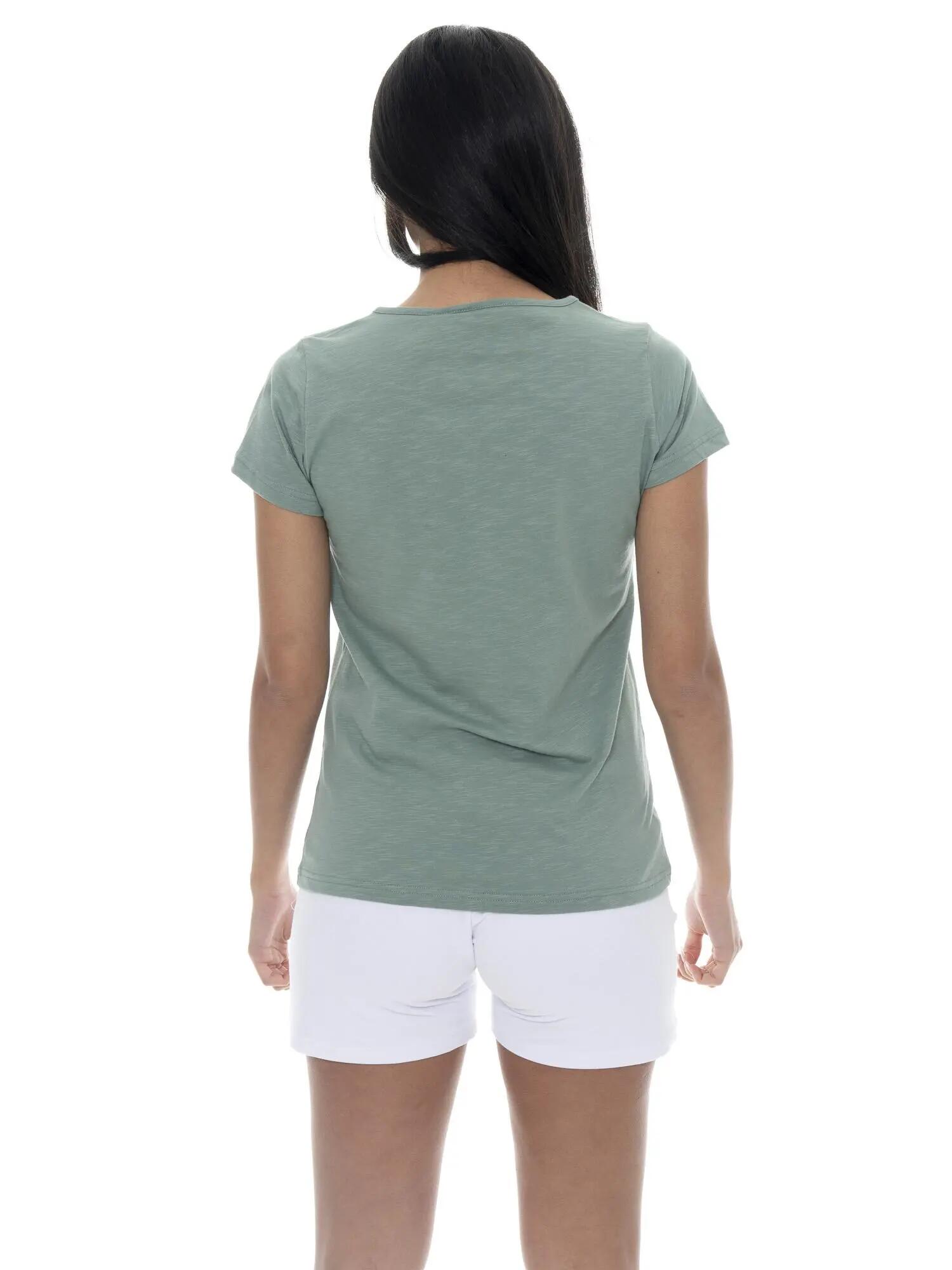 Leone Basic dames t-shirt met korte mouwen 4/5