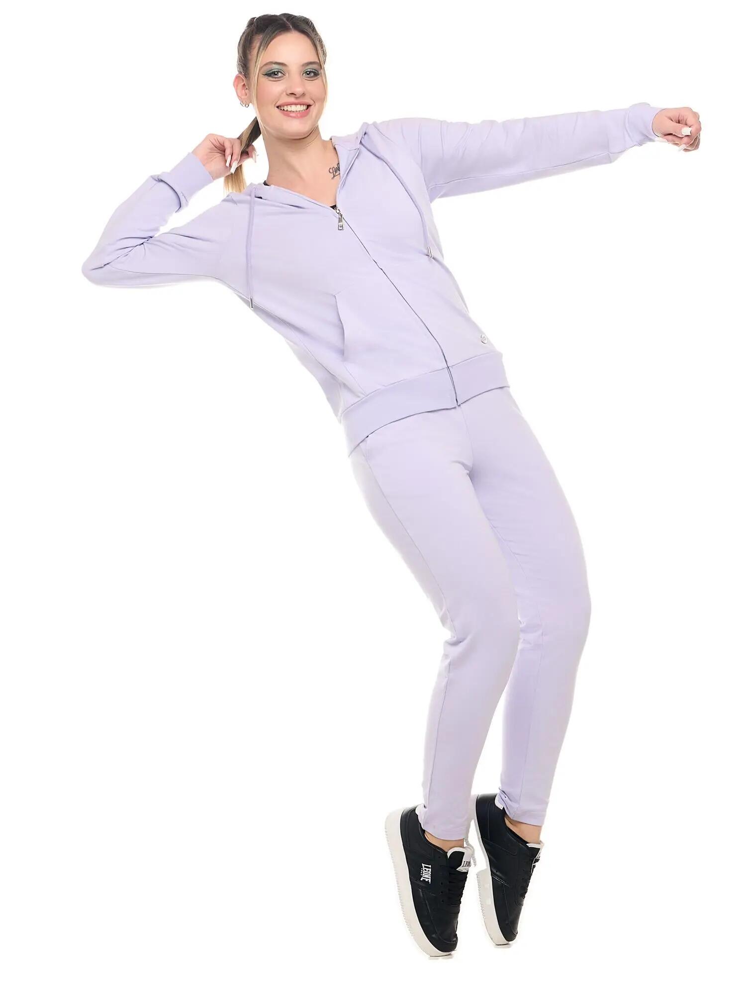 Sweat-shirts à capuche zippés Leone Basic pour femmes 3/6