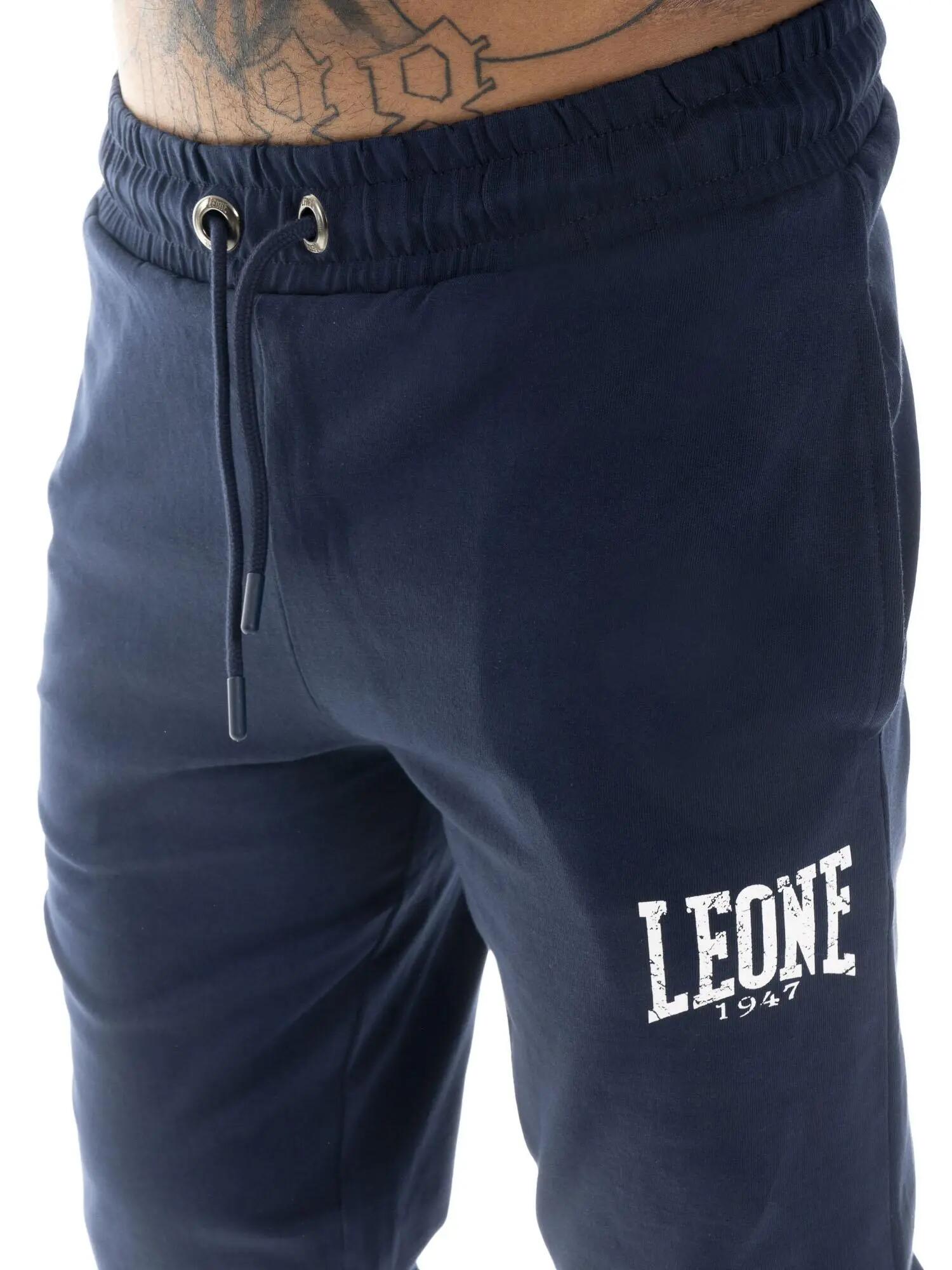 Fato de treino masculino Leone 1947 Apparel, algodão não escovado, fecho 3/5
