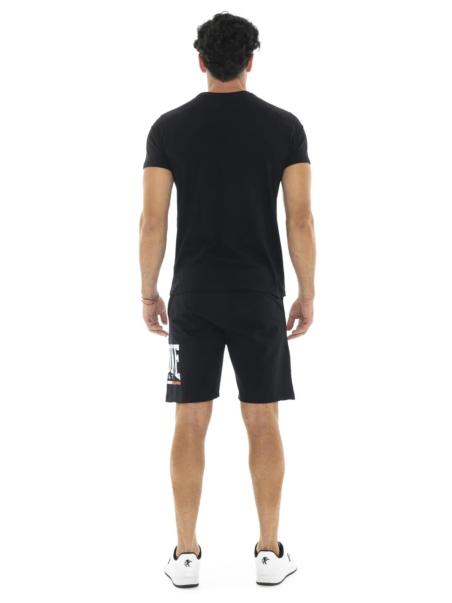 Ensemble t-shirt et bermuda pour homme avec logo vintage 4/5